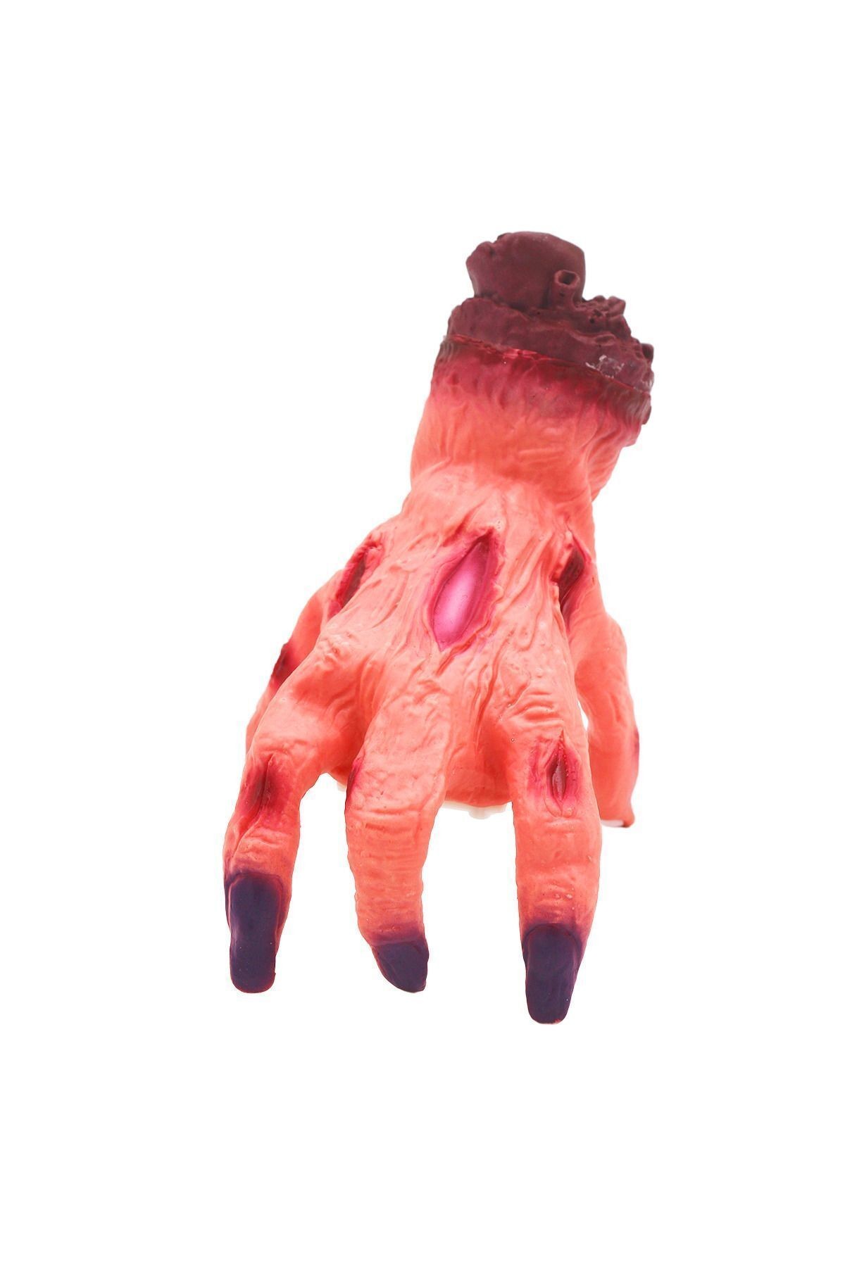 Halloween Kesilmiş El Hareket Eden Müzikli Sese ve Harekete Duyarlı Masa Dekoru
