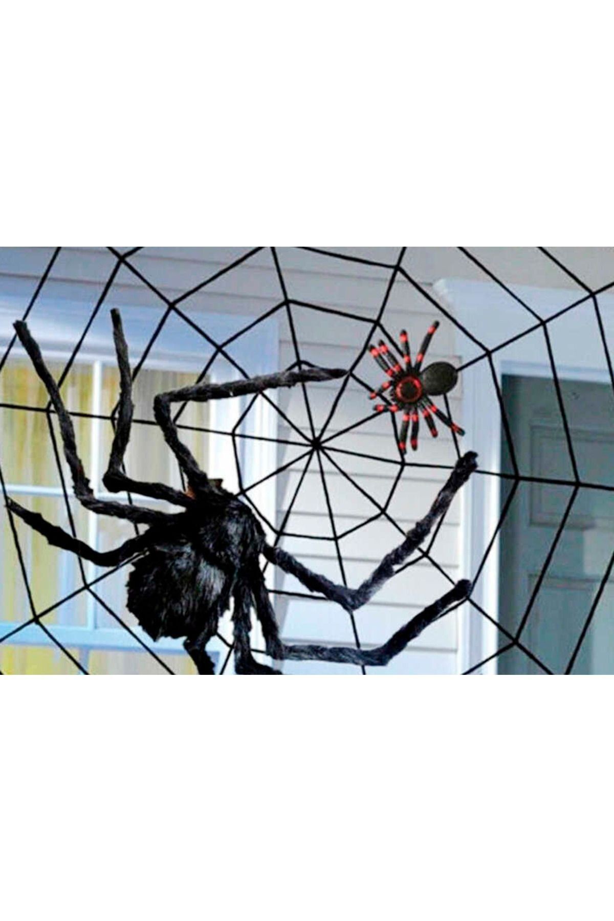Halloween Örümcek Ağı Siyah 150 cm