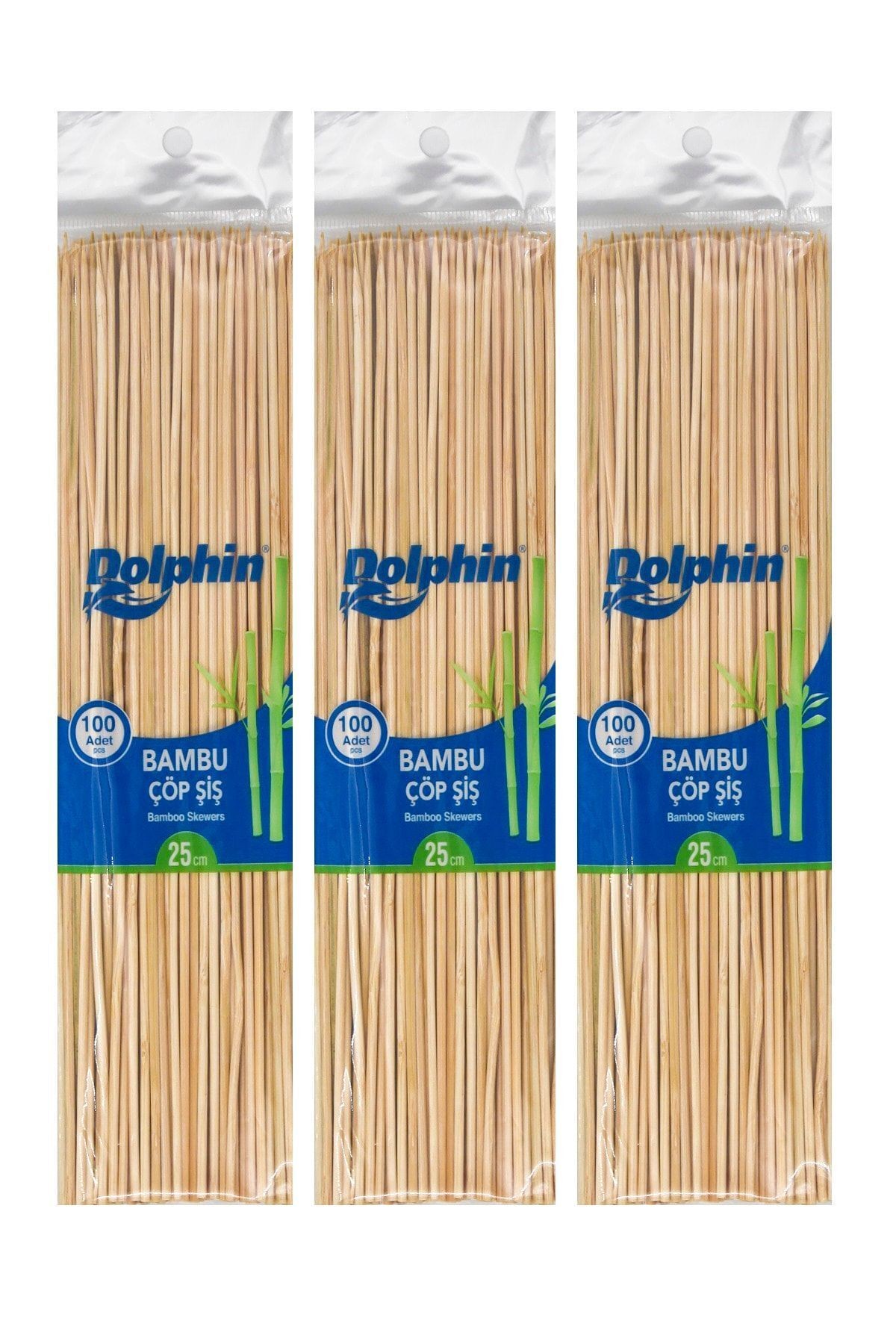 Bambu Çöp Şiş 25 Cm 300 Adet ( Kurabiye,marshmallow Çubuğu )