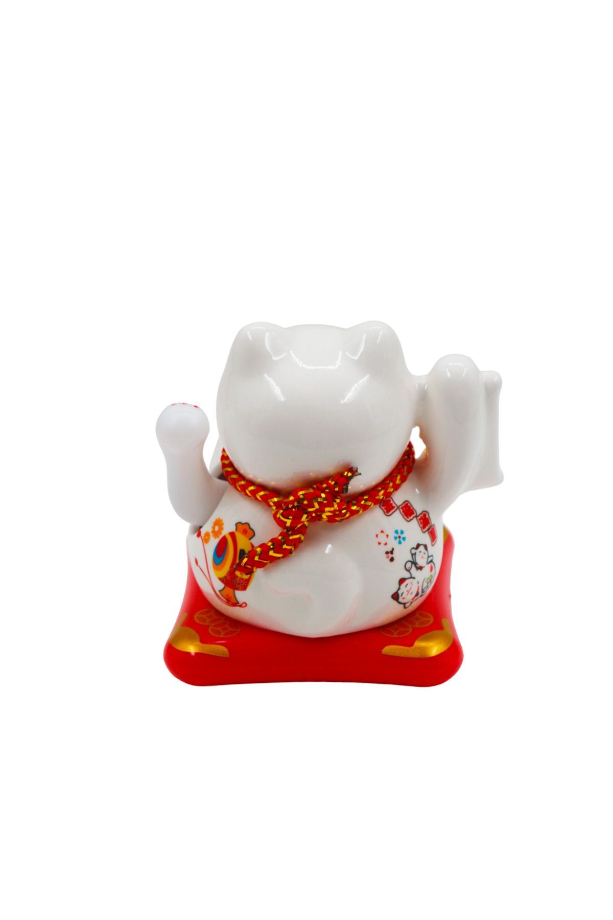 Japon Şans Kedisi Porselen 12 cm