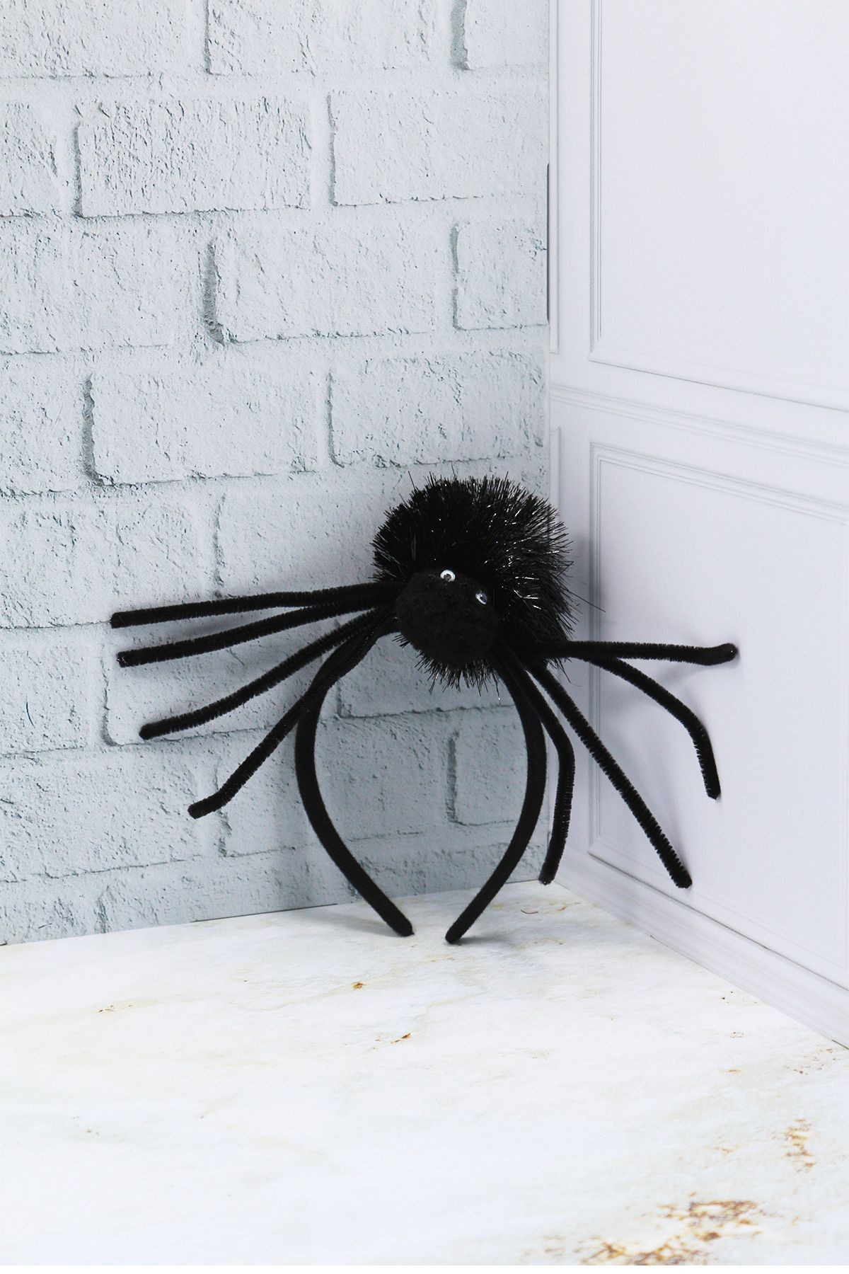 Halloween Temalı Parti Tacı Örümcekli Model