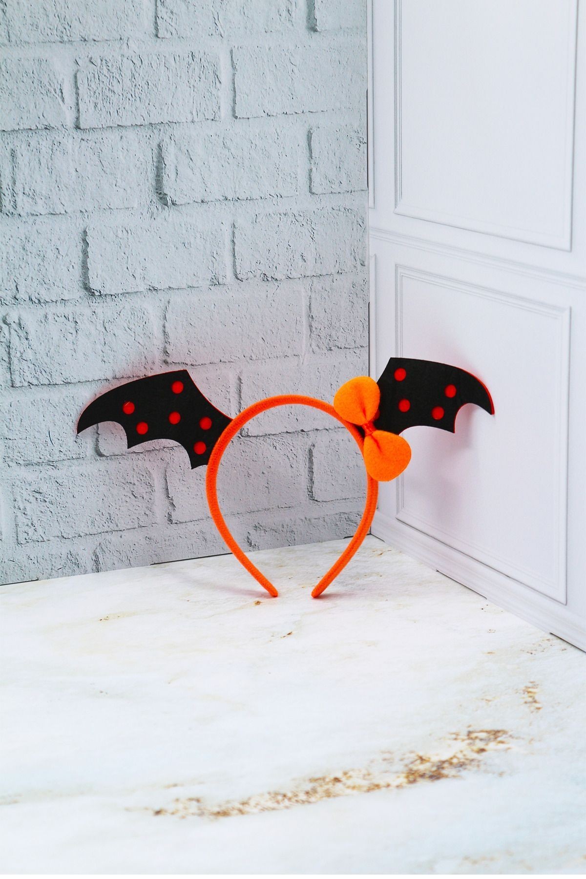 Halloween Temalı Parti Tacı Yarasa Model