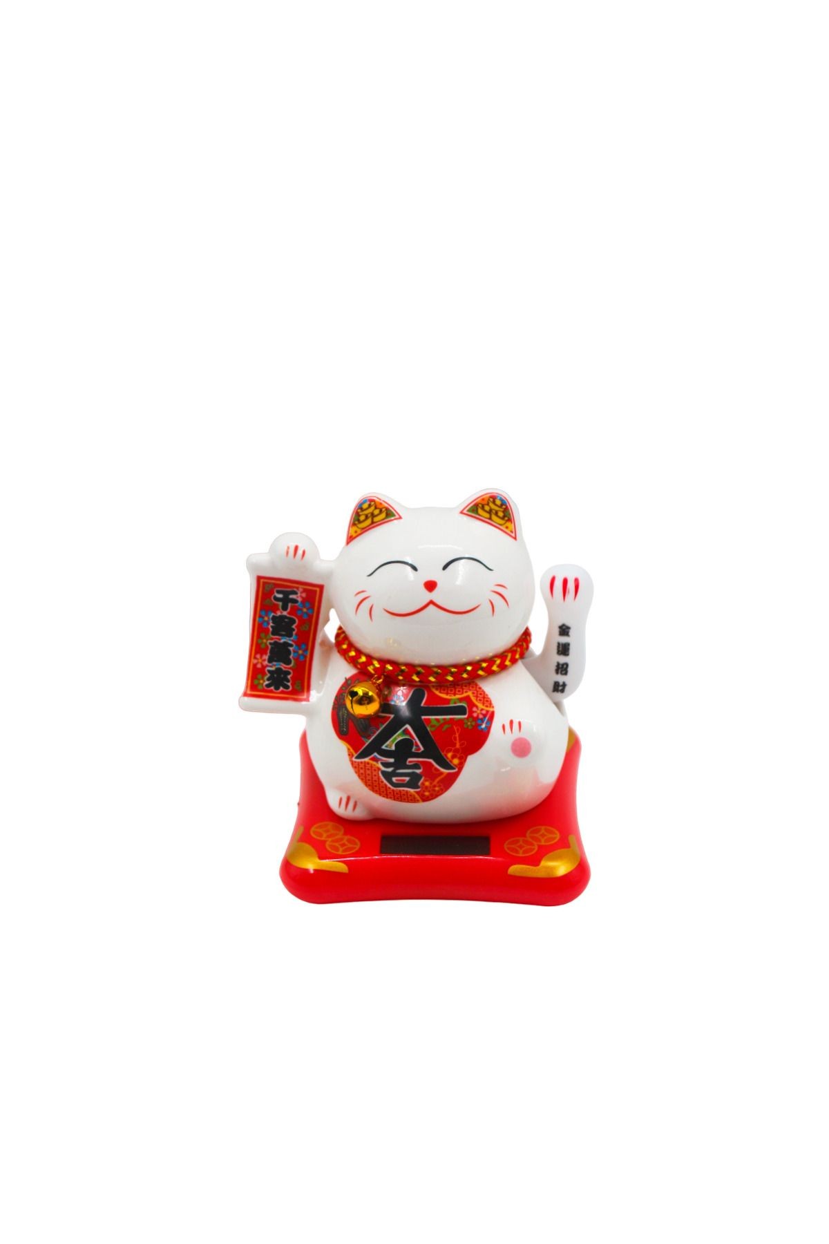 Japon Şans Kedisi Porselen 12 cm