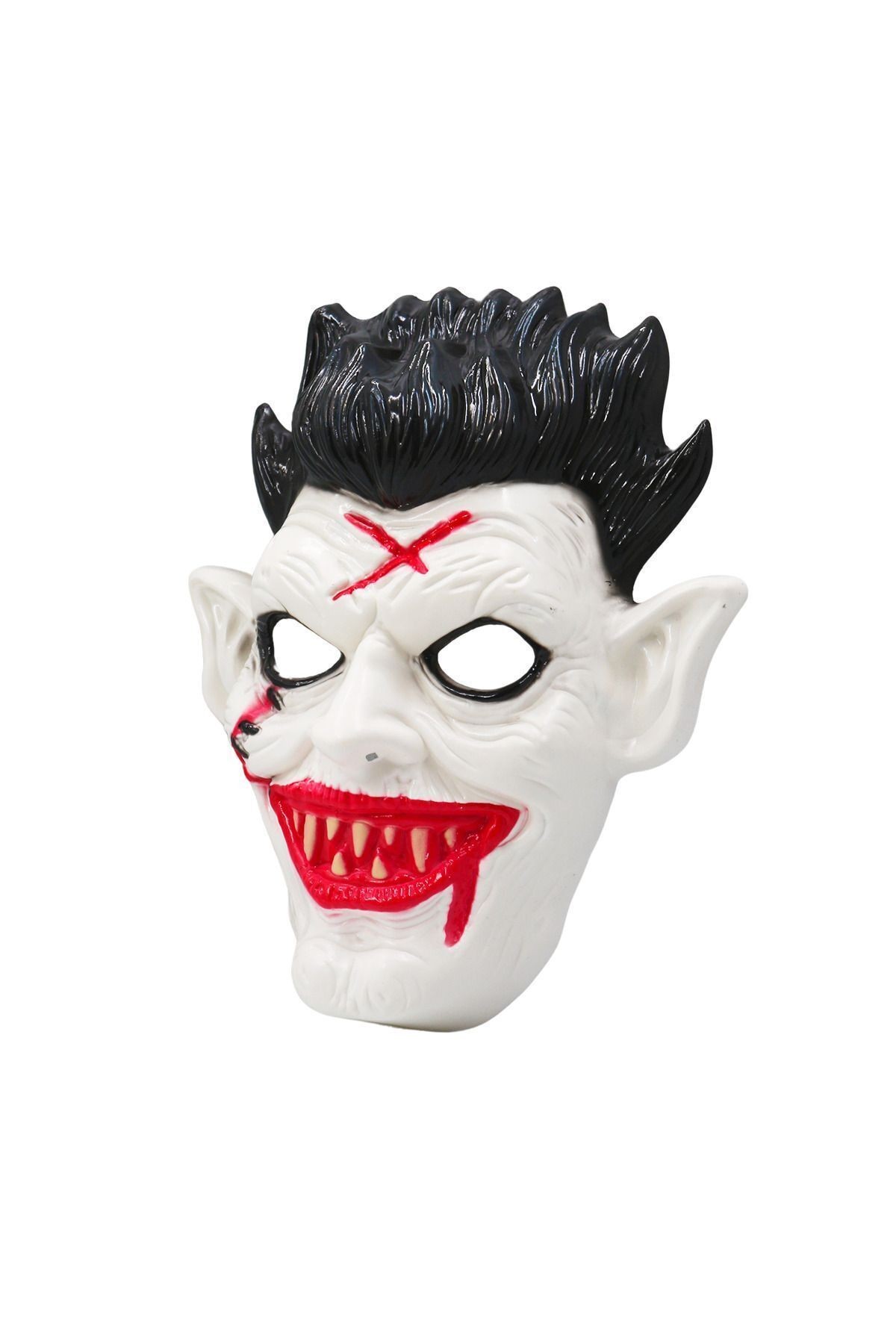 Halloween Yara Efektli Kanlı Ağız Korku Maskesi