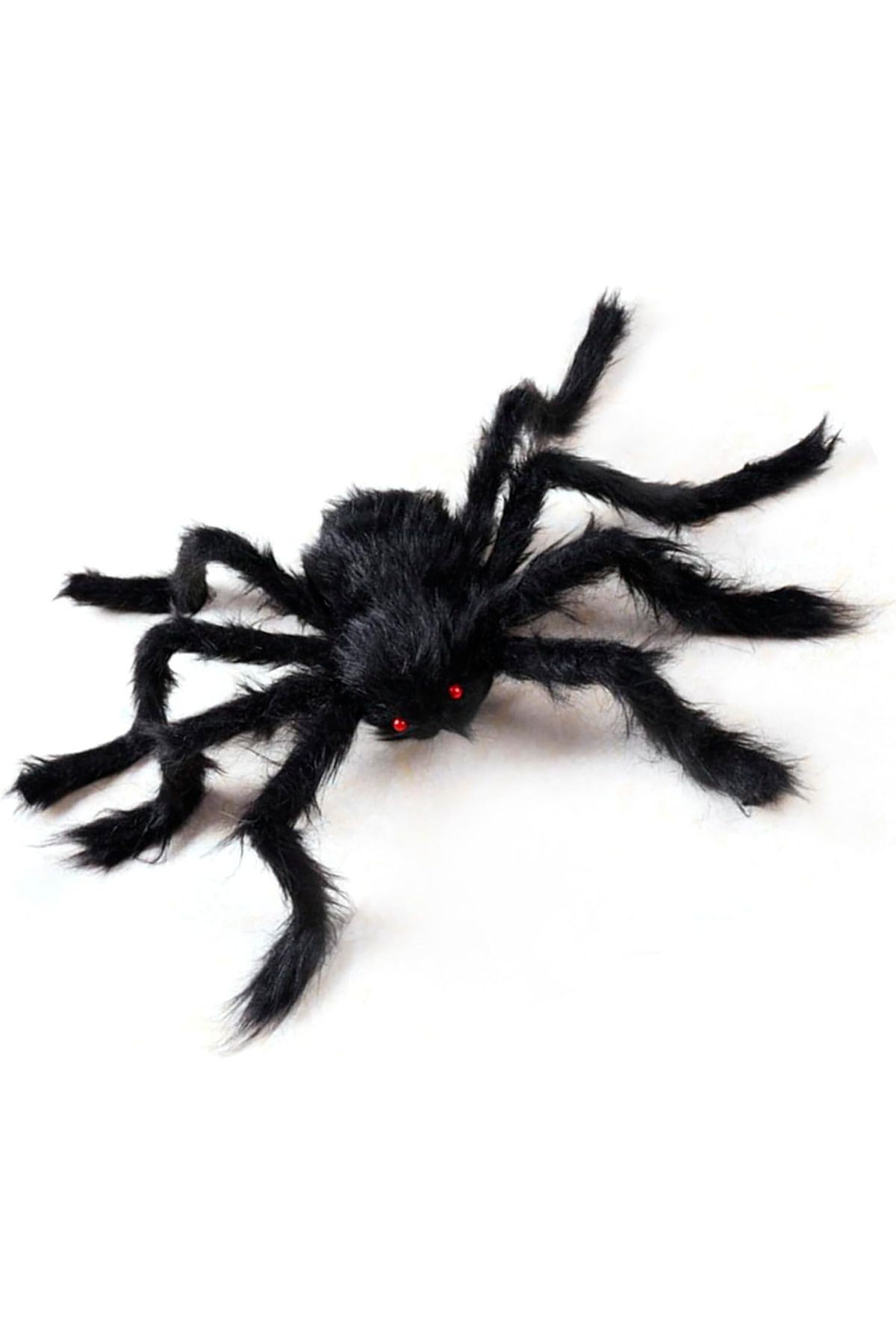 Siyah Örümcek Tarantula Ayakları Açılmış Vaziyette 30 cm