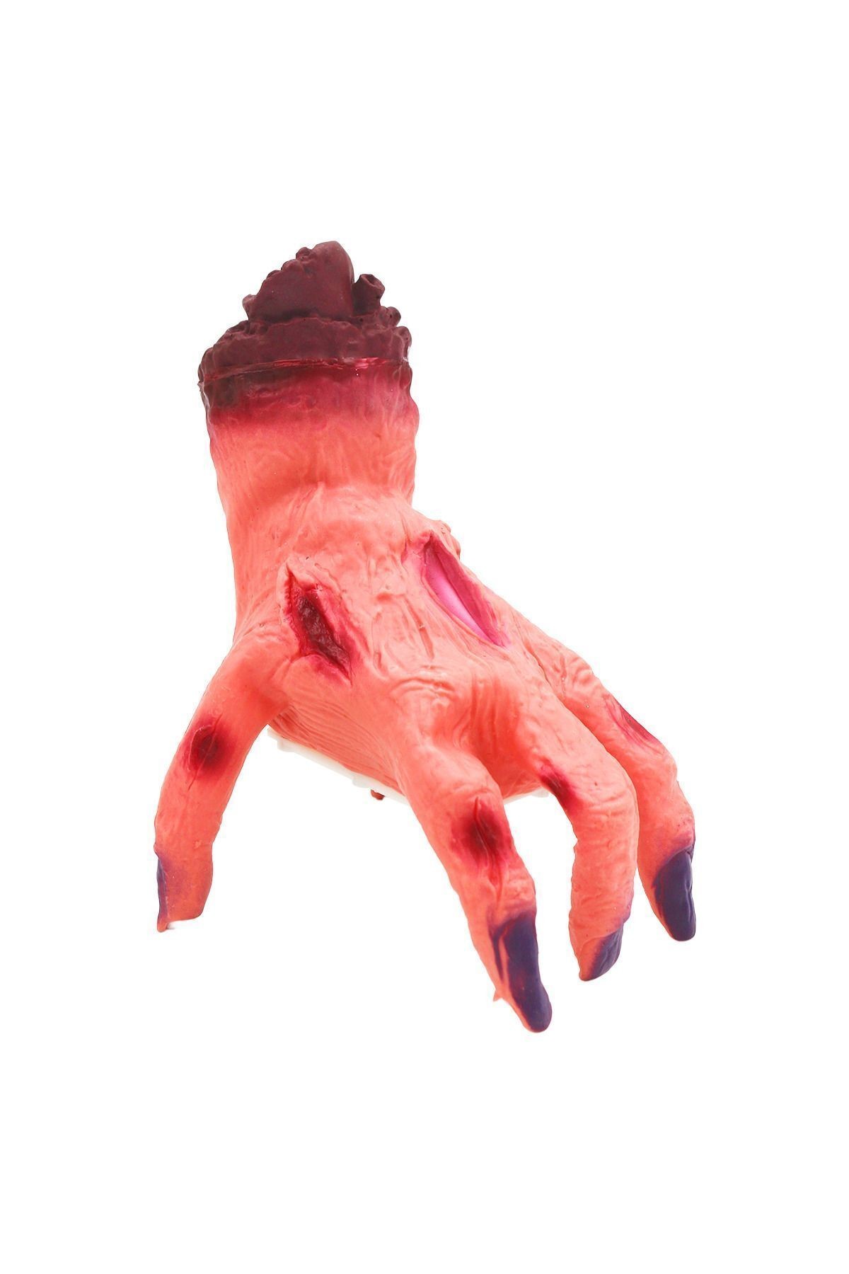 Halloween Kesilmiş El Hareket Eden Müzikli Sese ve Harekete Duyarlı Masa Dekoru