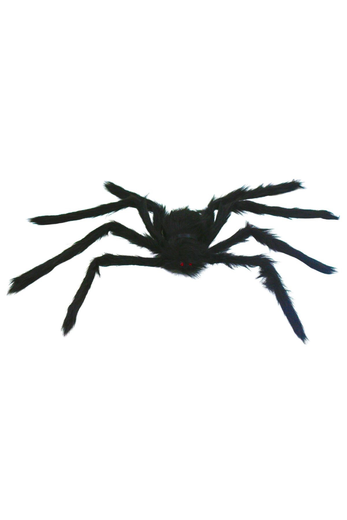 Halloween Siyah Örümcek Tarantula Ayakları Açılmış Vaziyette 90 cm
