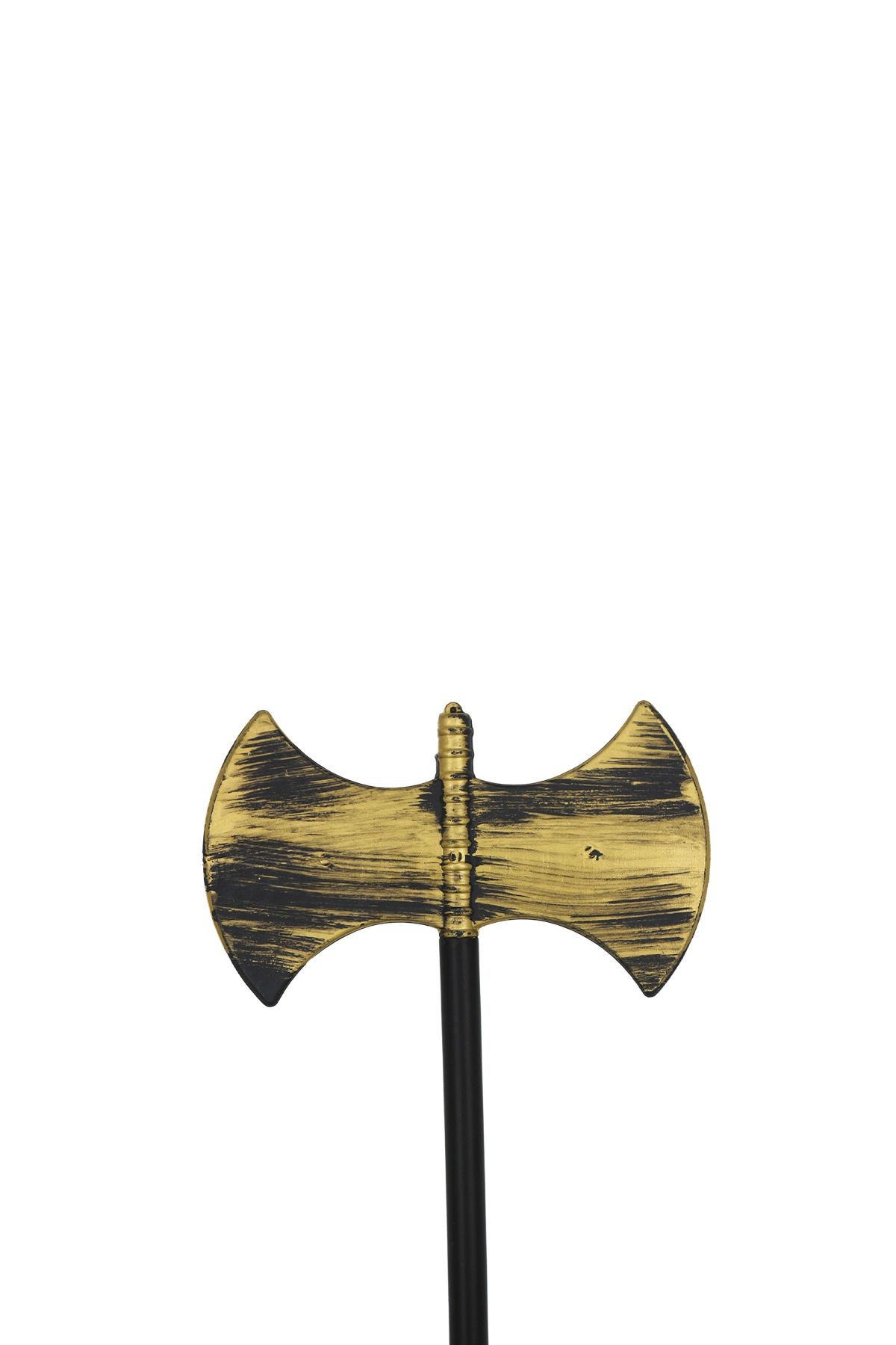 Halloween Çift Taraflı Balta 46 cm Çocuklar İçin İdeal Boyutta