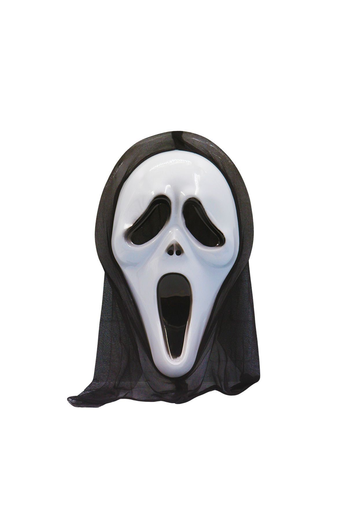 Halloween Çığlık Maskesi Beyaz