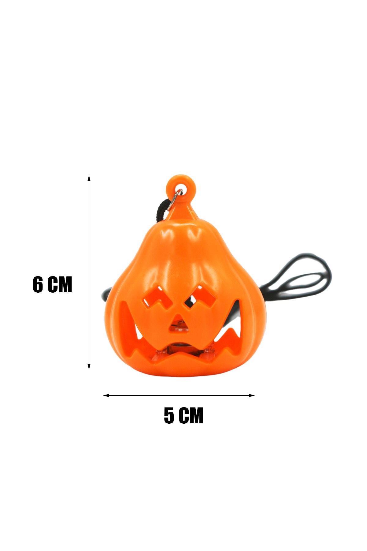 Halloween Balkabağı Kolye Işıklı Fonksiyonlu