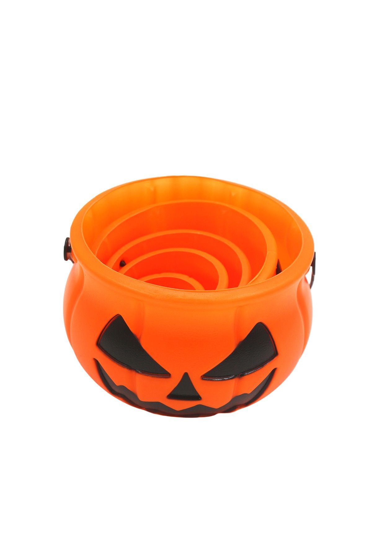 Halloween Plastik Şeker Kovası 5 li Set