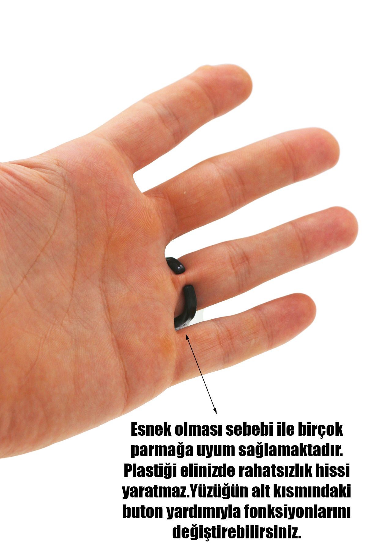 Halloween Kurukafa Yüzük Işıklı Fonksiyonlu