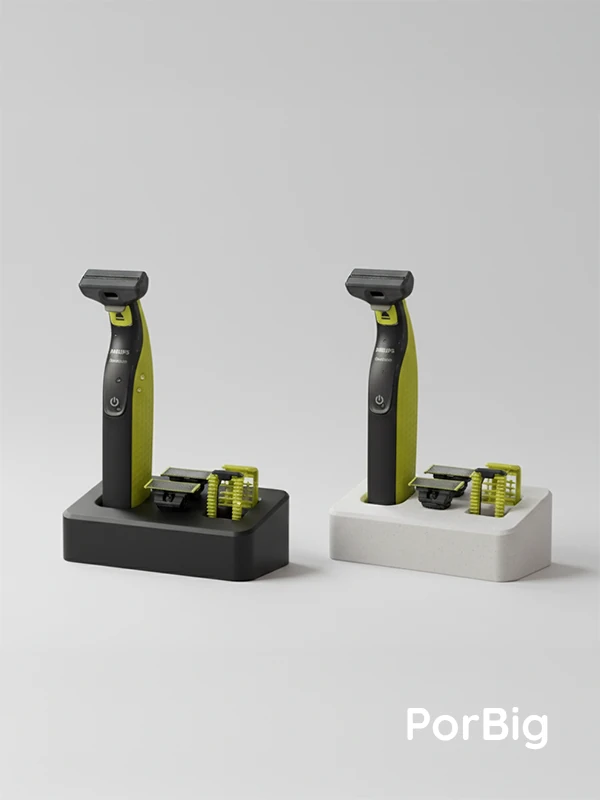 Tıraş Makinesi Tutucu Stand | OneBlade ve Çoklu Başlık Uyumlu Düzenleyici