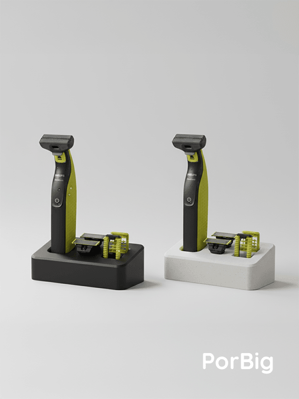 Tıraş Makinesi Tutucu Stand | OneBlade ve Çoklu Başlık Uyumlu Düzenleyici