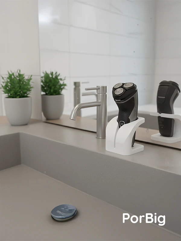 Tıraş Makinesi Tutucu Stand | Şık ve Kaymaz