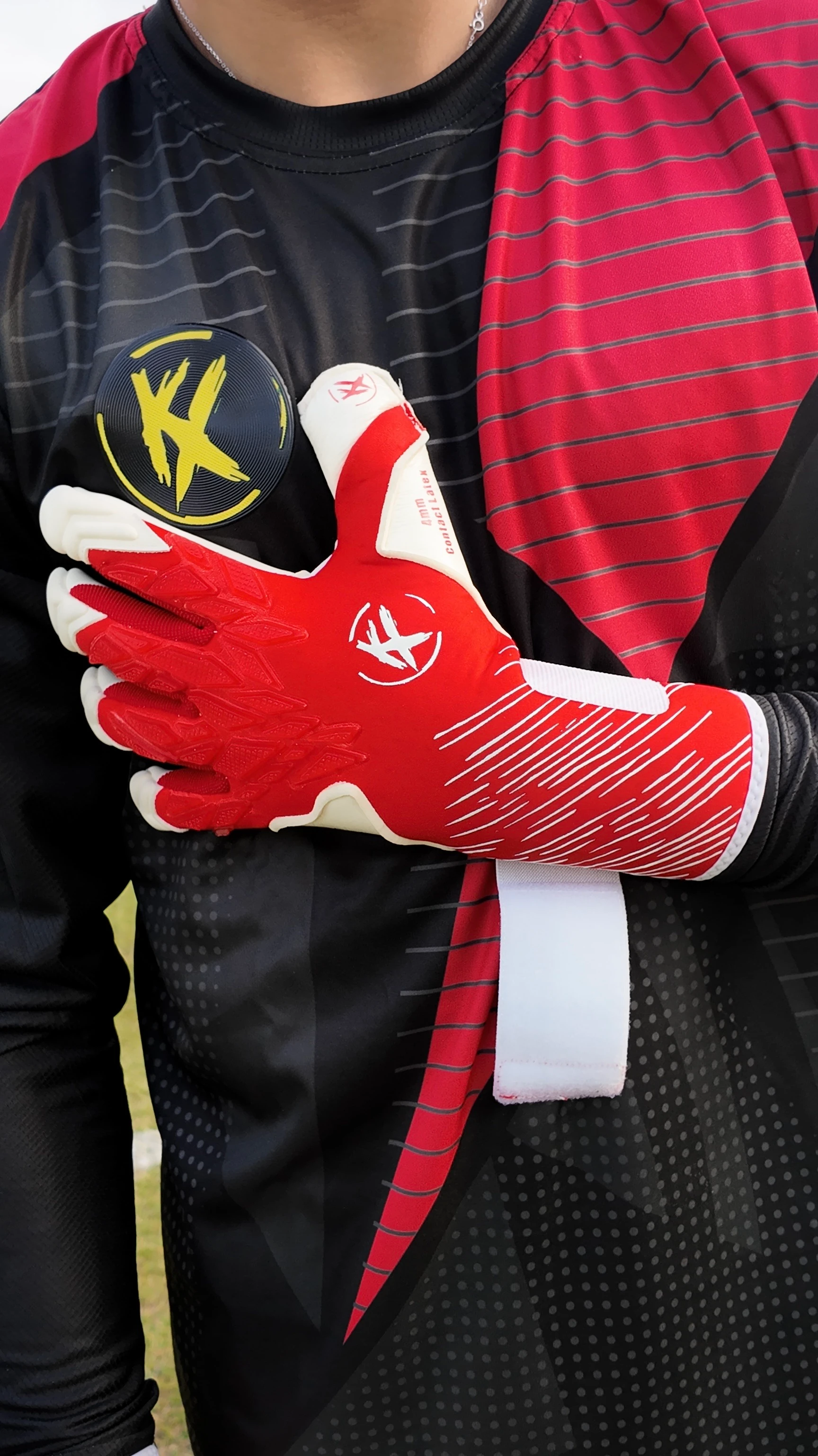 Yeni Kx ‘CRAZY’ Profesyonel Kaleci Eldiveni