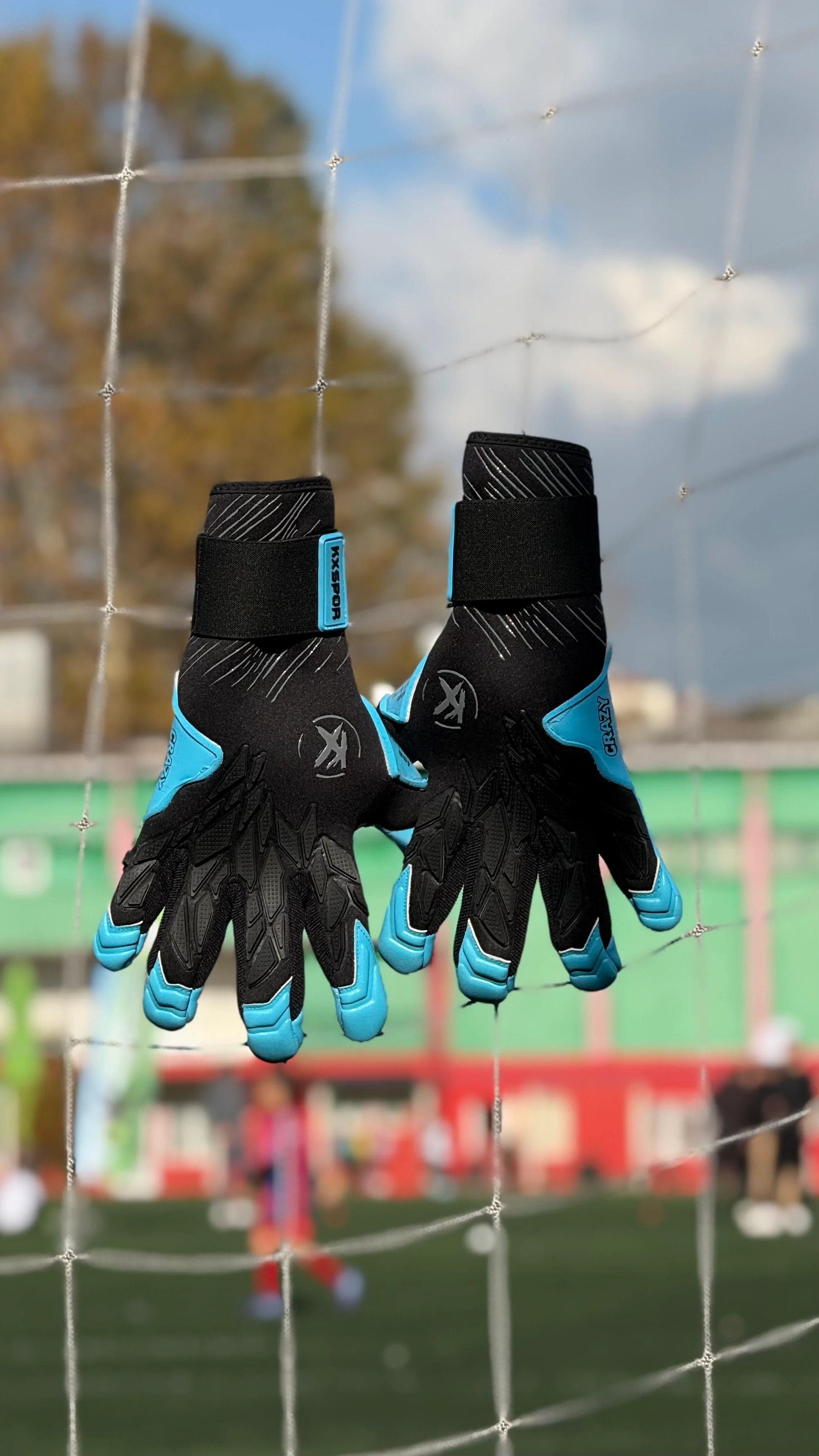 Yeni Kx ‘CRAZY -AQUA’ Profesyonel Kaleci Eldiveni