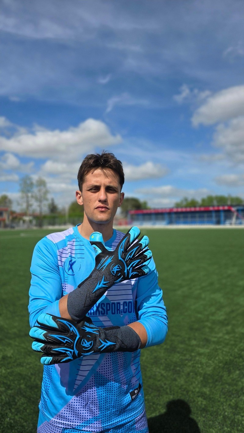 Kx ‘Volf’ Negatif Kesim Profesyonel Maç Eldiveni 🧤 'AQUA'