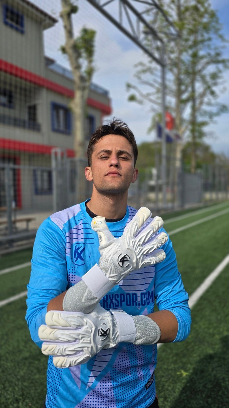 Kx ‘Volf’ Negatif Kesim Profesyonel Maç Eldiveni 🧤 'BEYAZ'