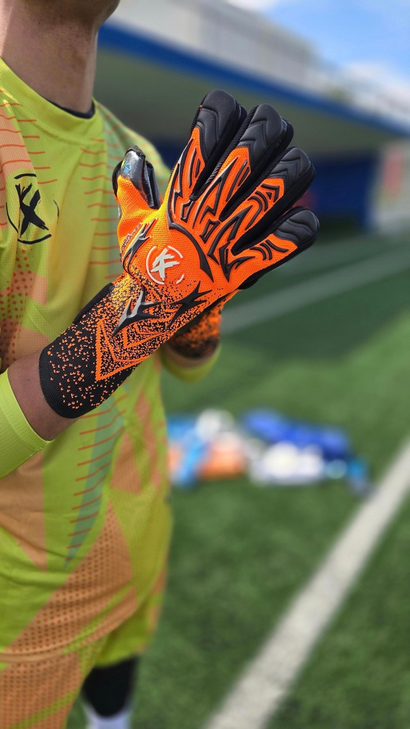 Kx ‘Volf’ Negatif Kesim Profesyonel Maç Eldiveni 🧤 'TURUNCU'