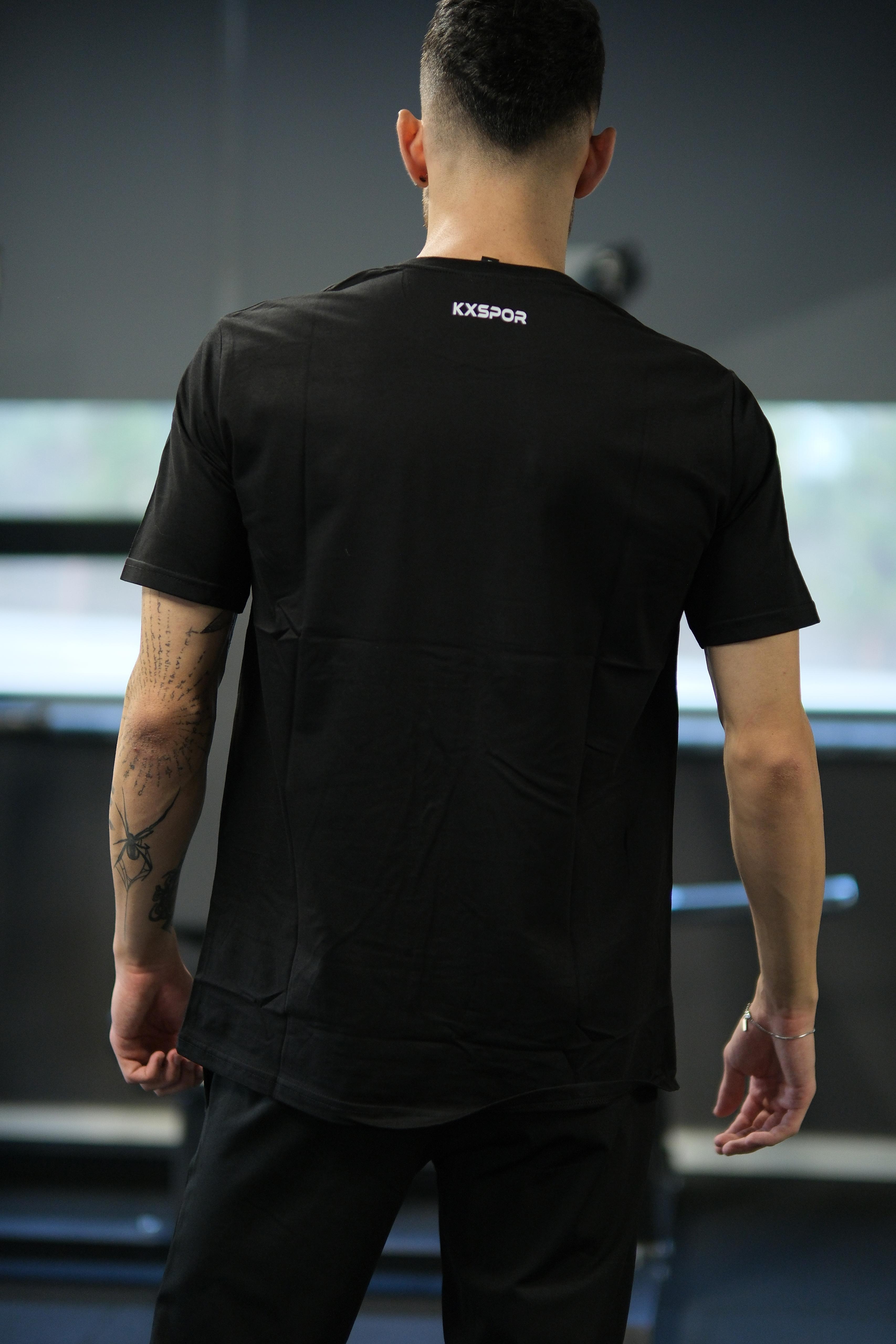 KX Logolu Spor Tişört