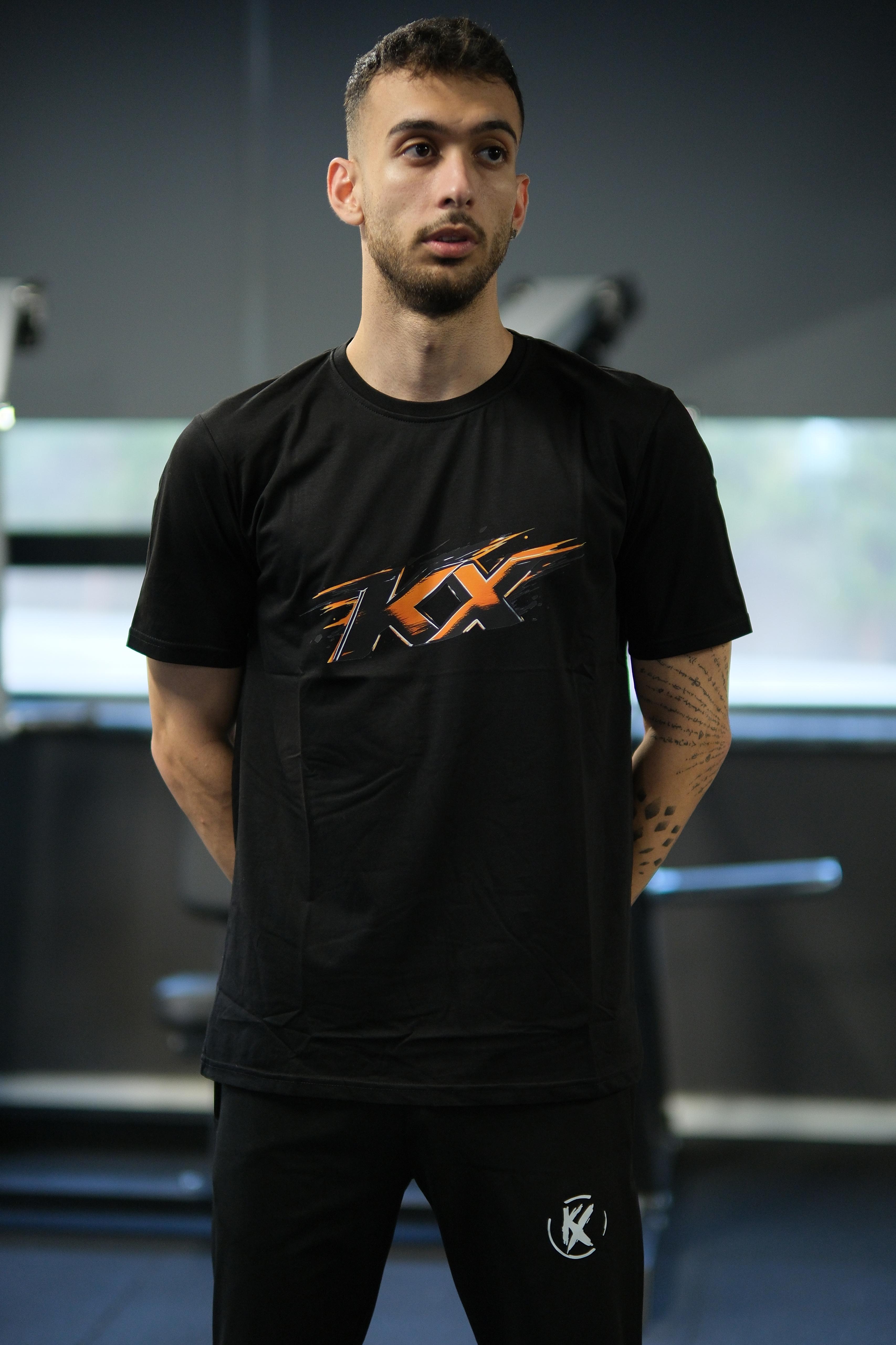 KX Logolu Spor Tişört