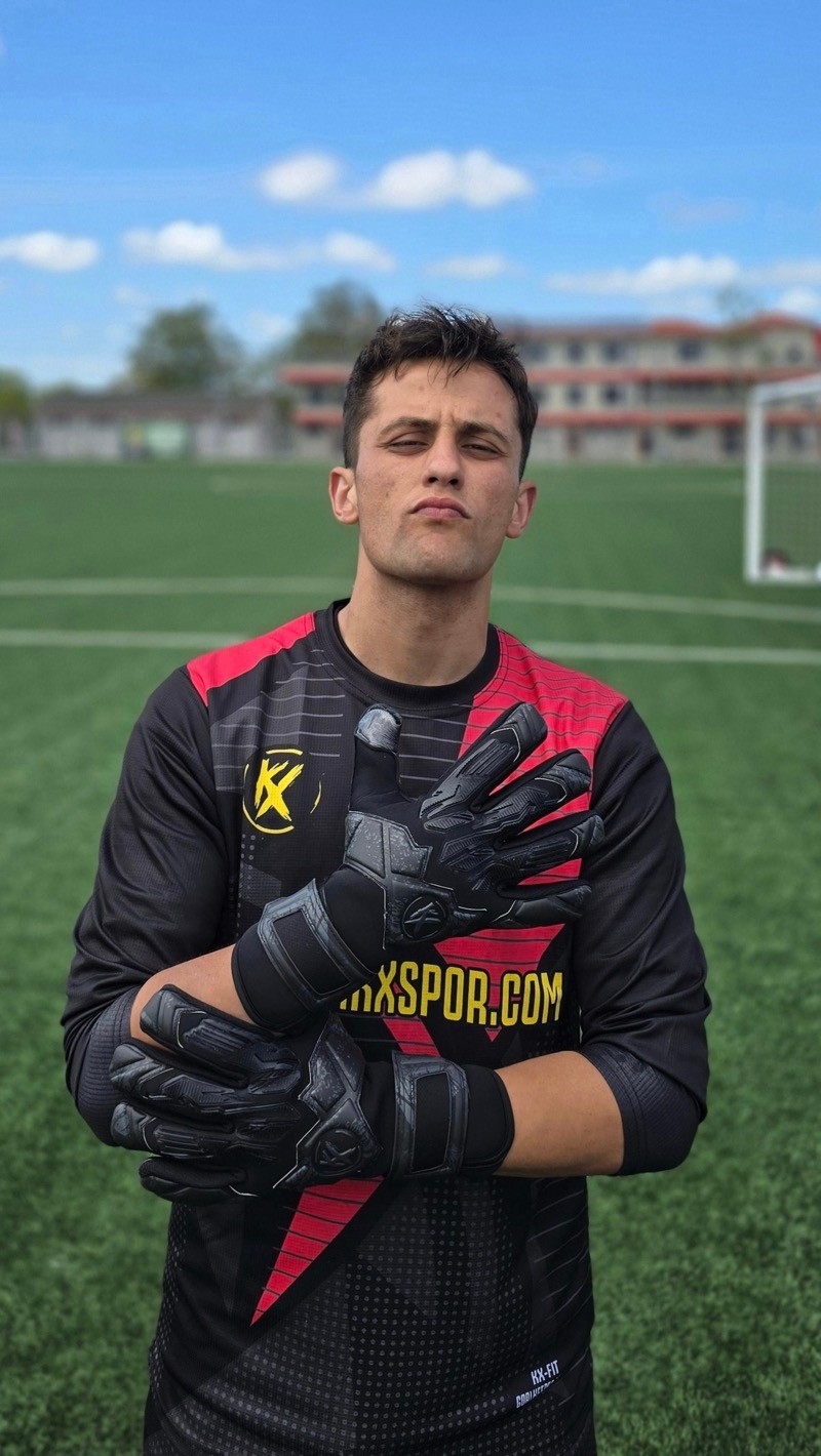 Kx ‘Viper’ Negatif Kesim Profesyonel Maç Eldiveni 'SIYAH'