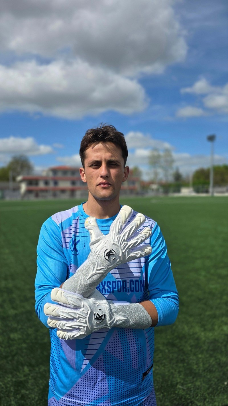 Kx ‘Volf’ Negatif Kesim Profesyonel Maç Eldiveni 🧤 'BEYAZ'