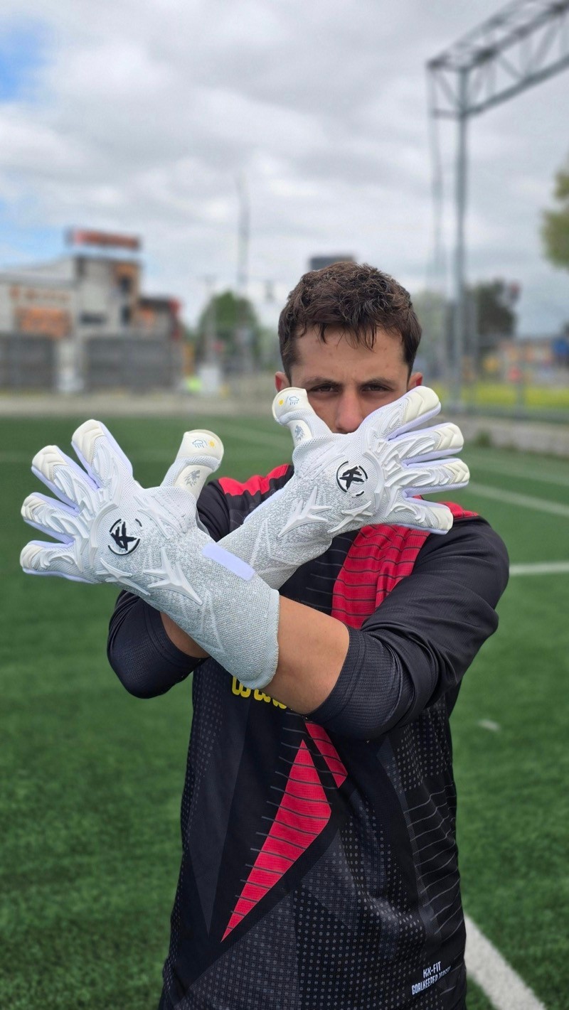 Kx ‘Volf’ Negatif Kesim Profesyonel Maç Eldiveni 🧤 'BEYAZ'