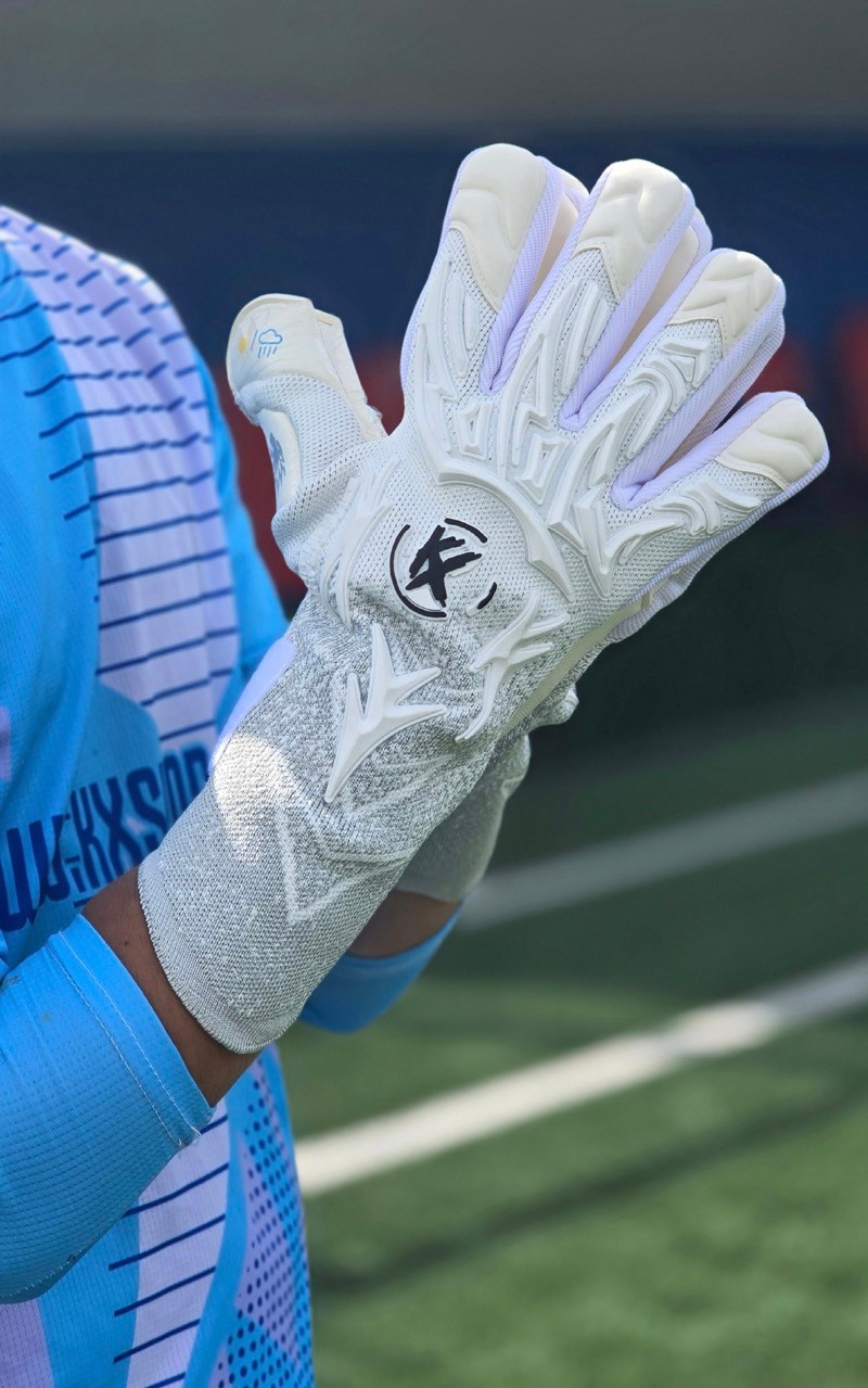 Kx ‘Volf’ Negatif Kesim Profesyonel Maç Eldiveni 🧤 'BEYAZ'