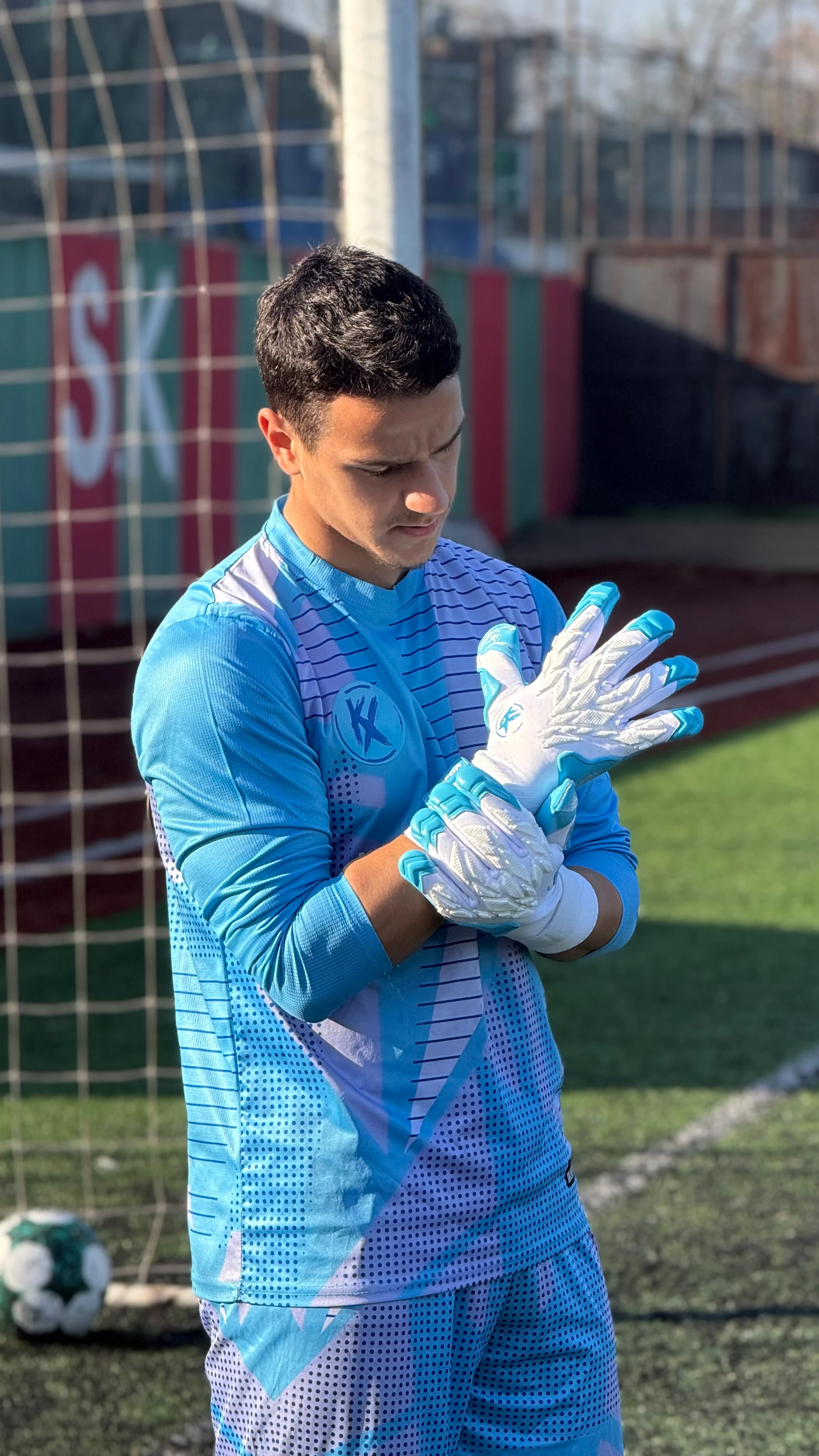 Yeni Kx ‘CRAZY -AQUA’ Profesyonel Kaleci Eldiveni