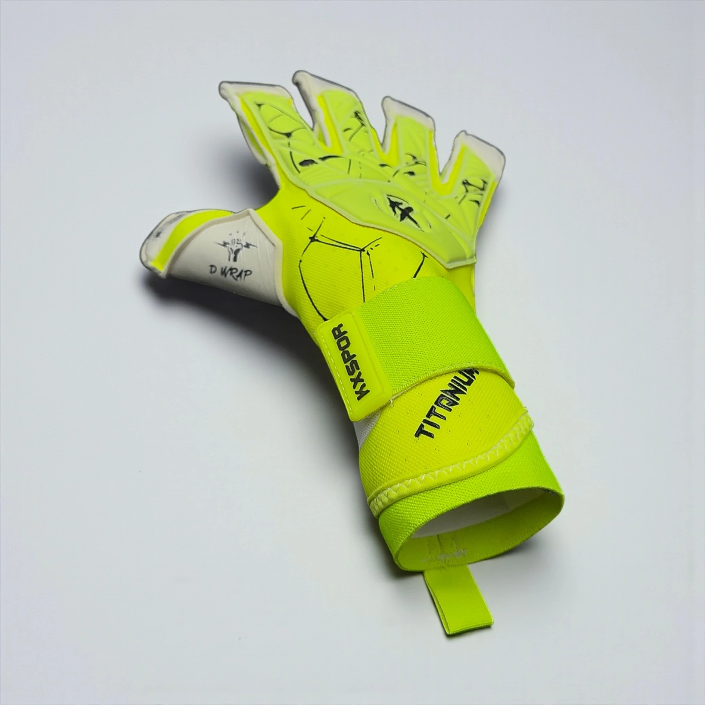 Yeni Kx ‘TİTANİUM’ Profesyonel Kaleci Eldiveni