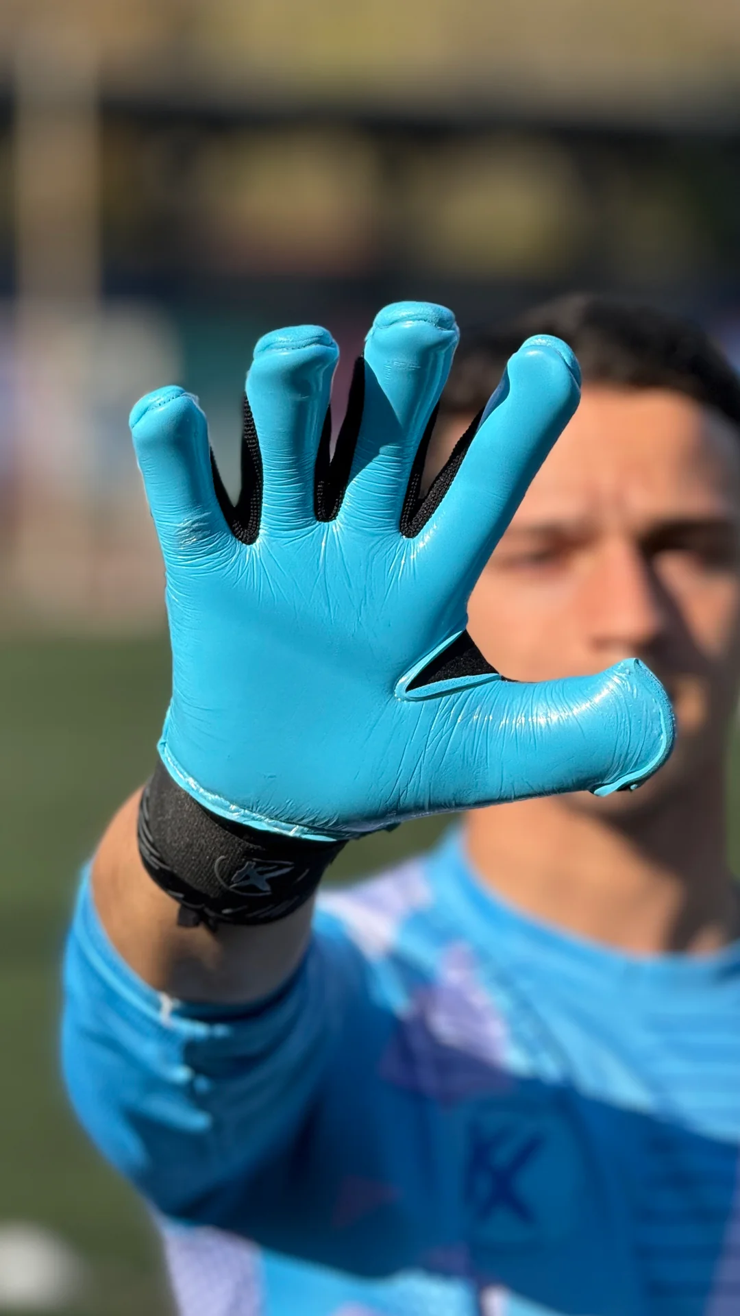 Yeni Kx 'CRAZY -AQUA' Profesyonel Kaleci Eldiveni