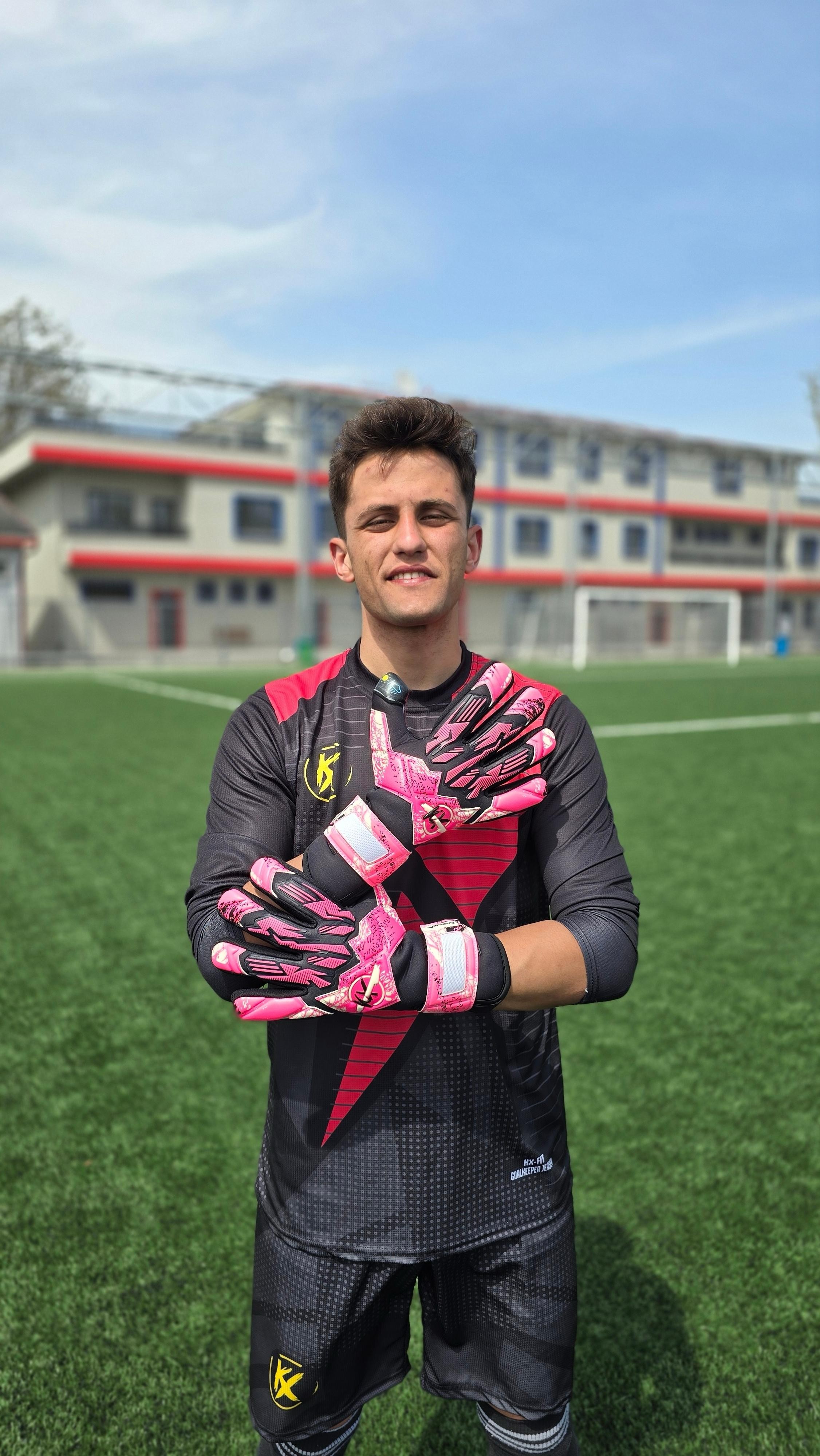 Kx VIPER ‘PINK’ Elite Goalkeeper Gloves