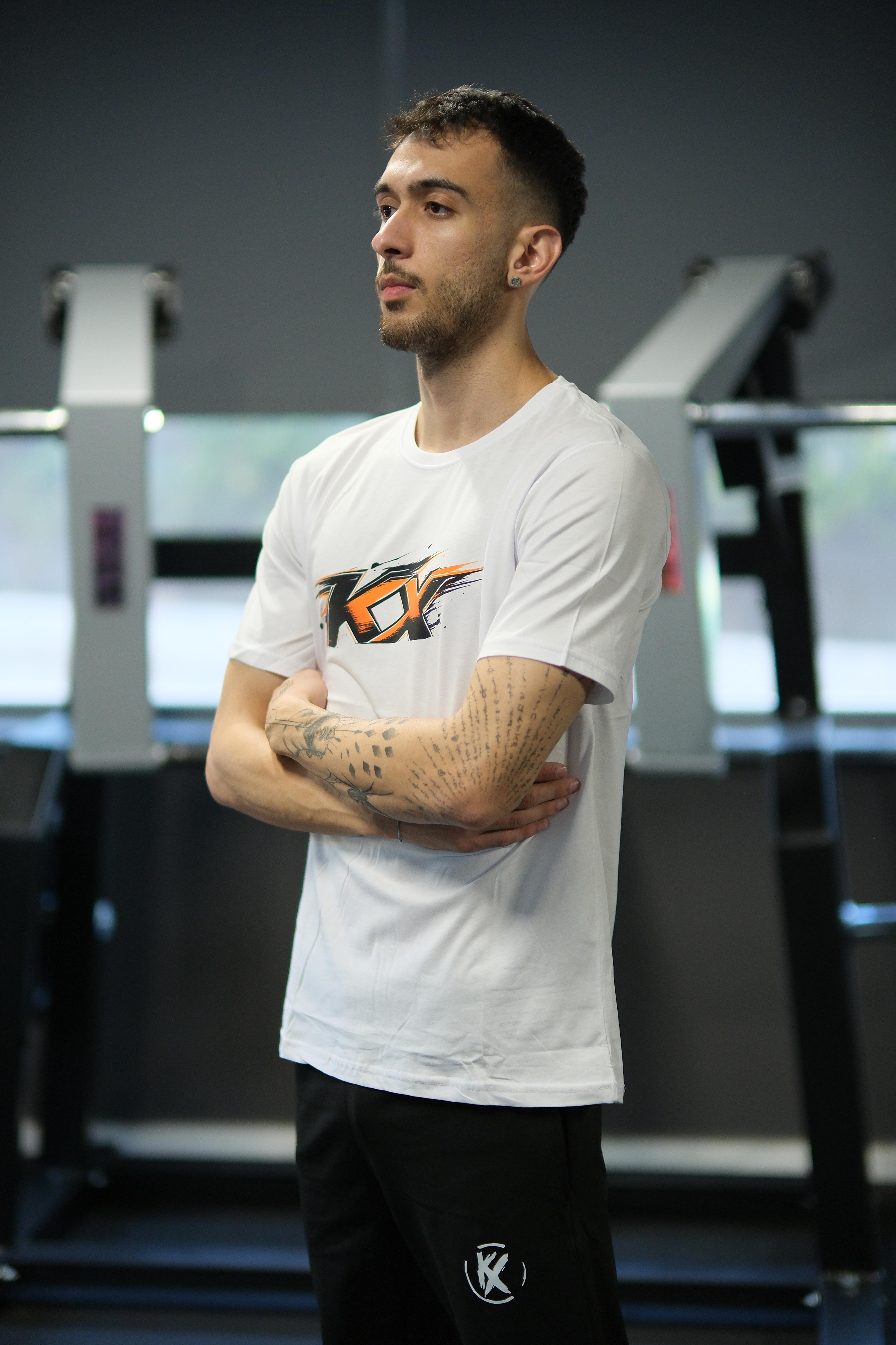 KX Logolu Spor Tişört