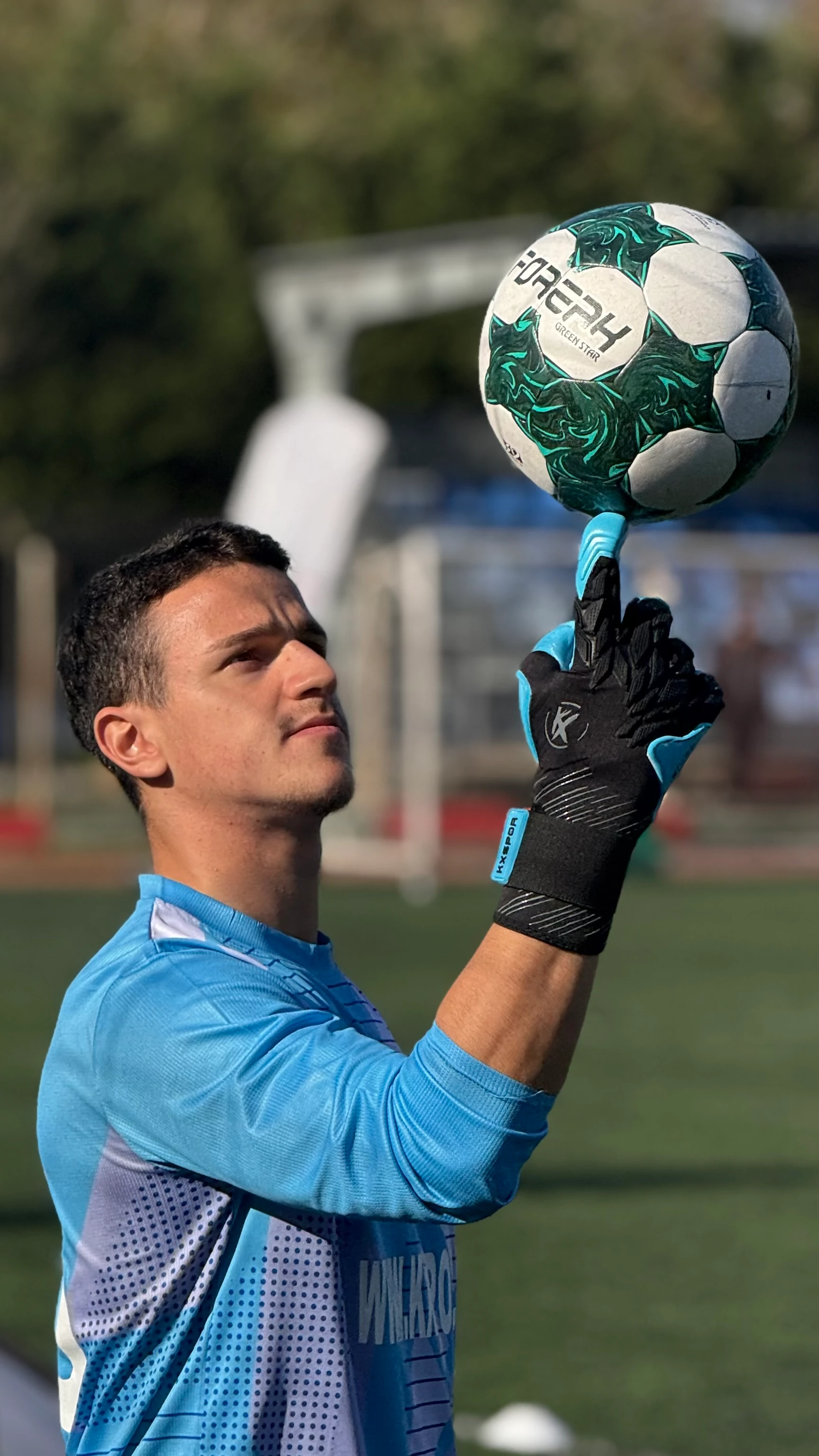 Yeni Kx ‘CRAZY -AQUA’ Profesyonel Kaleci Eldiveni