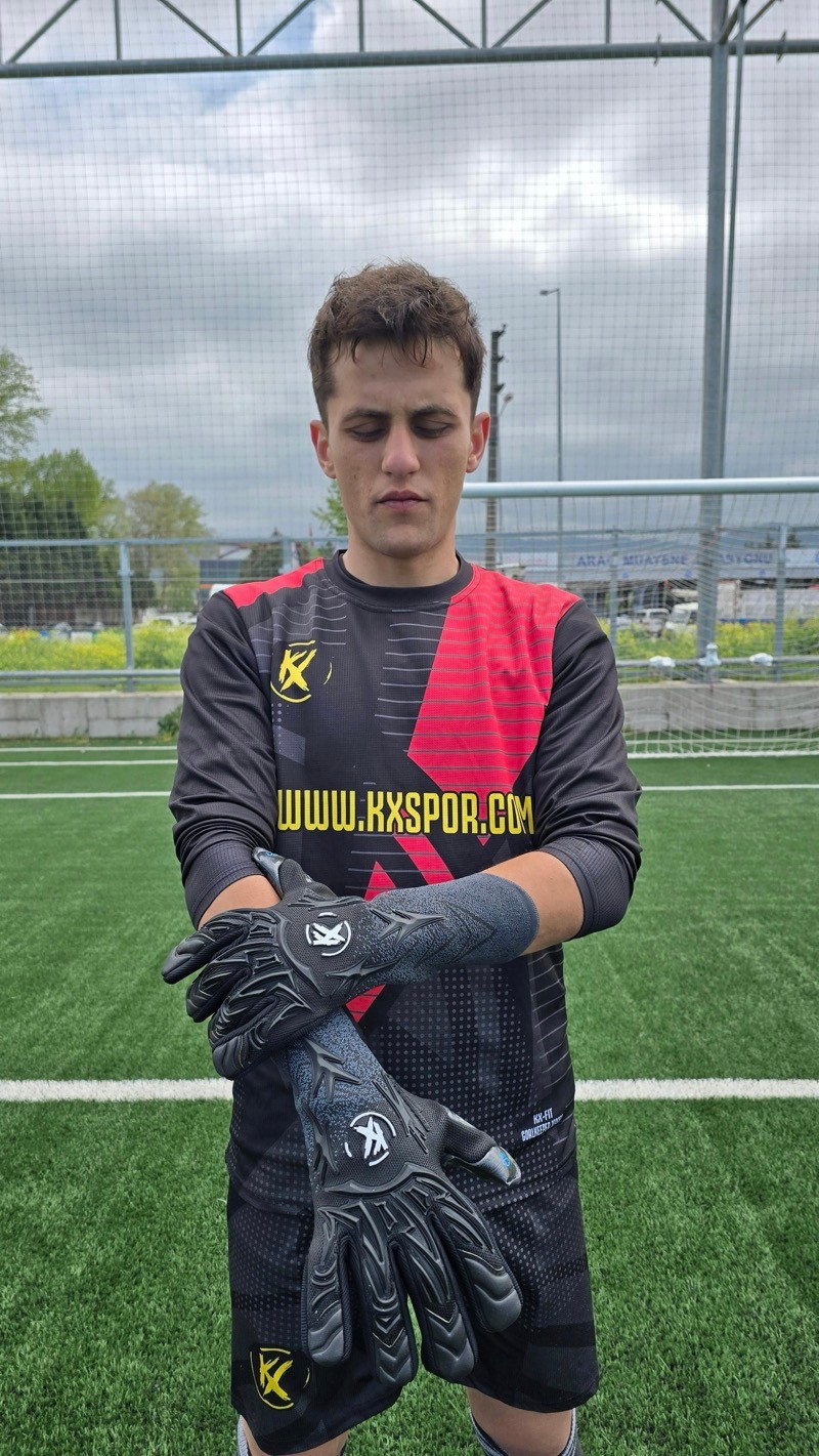 Kx ‘Volf’ Negatif Kesim Profesyonel Maç Eldiveni 🧤 'SIYAH'