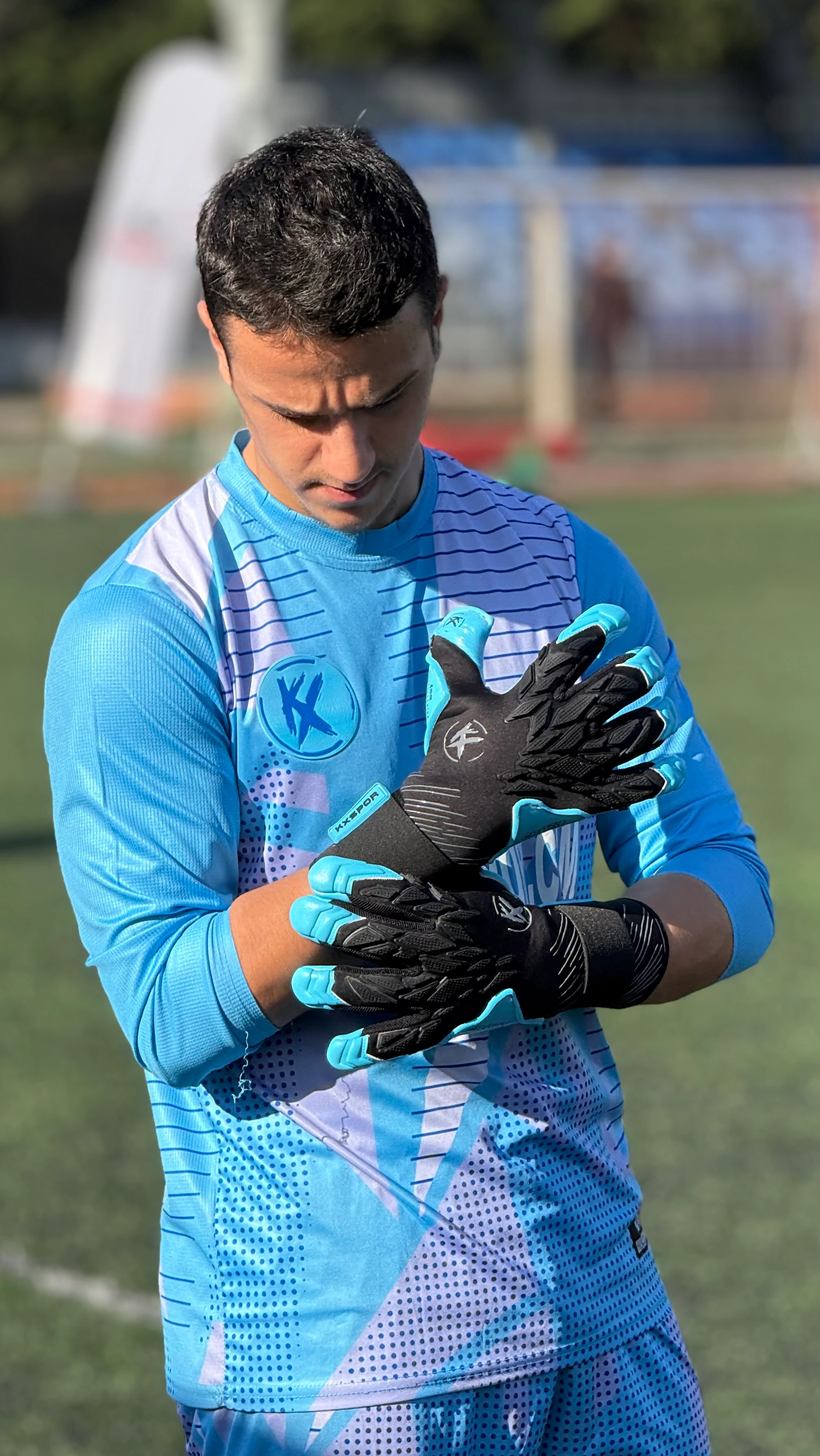 Yeni Kx ‘CRAZY -AQUA’ Profesyonel Kaleci Eldiveni