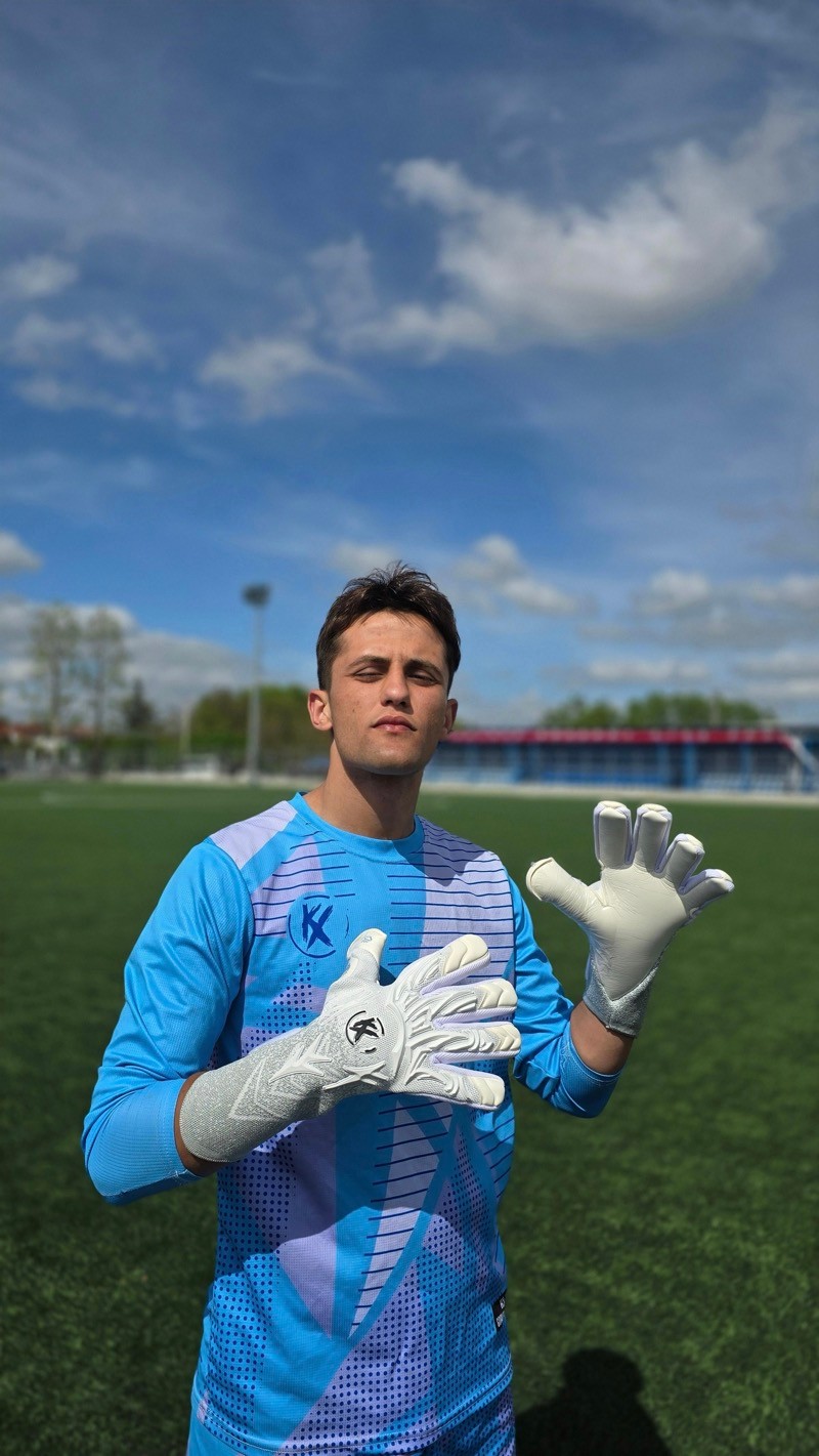 Kx ‘Volf’ Negatif Kesim Profesyonel Maç Eldiveni 🧤 'BEYAZ'