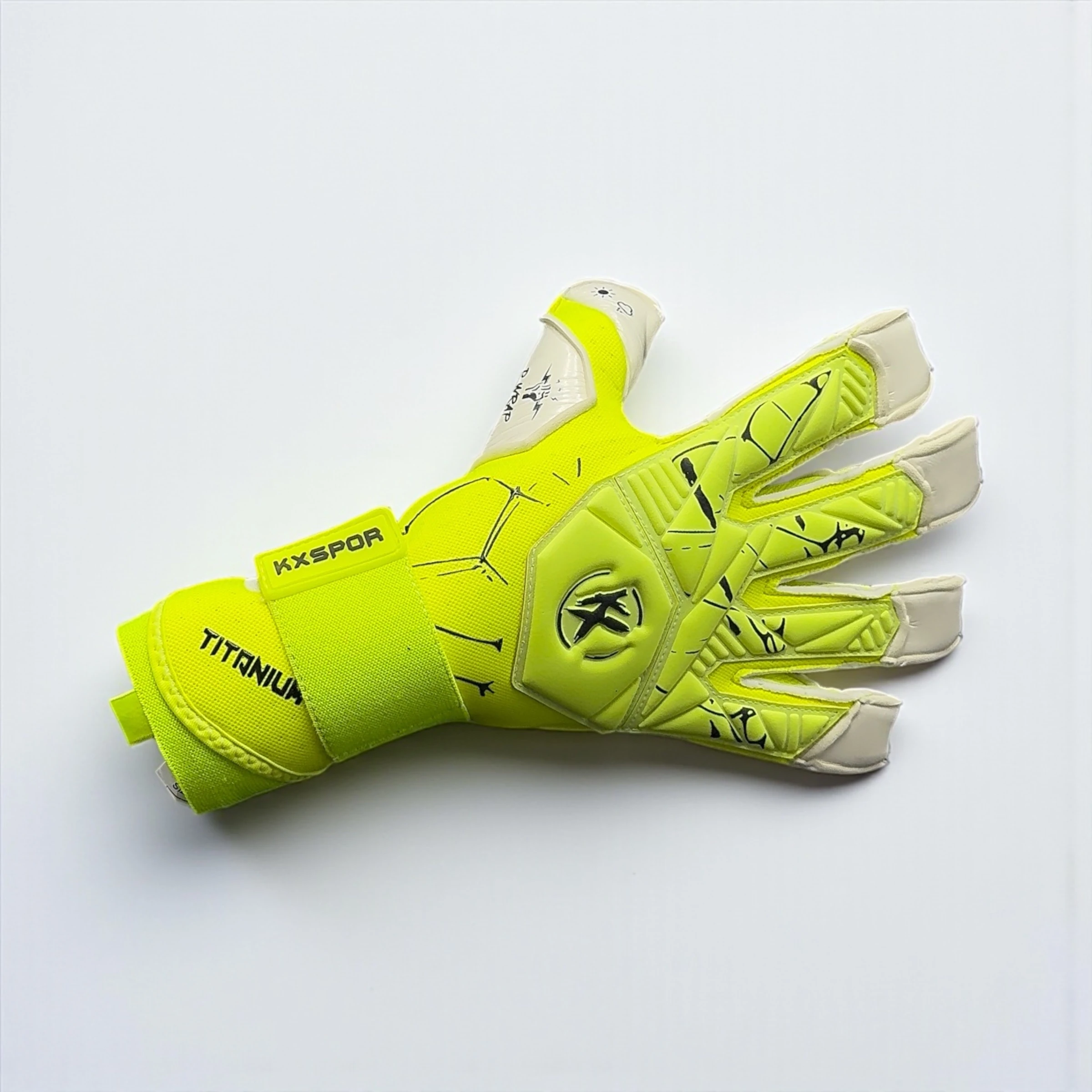 Yeni Kx ‘TİTANİUM’ Profesyonel Kaleci Eldiveni