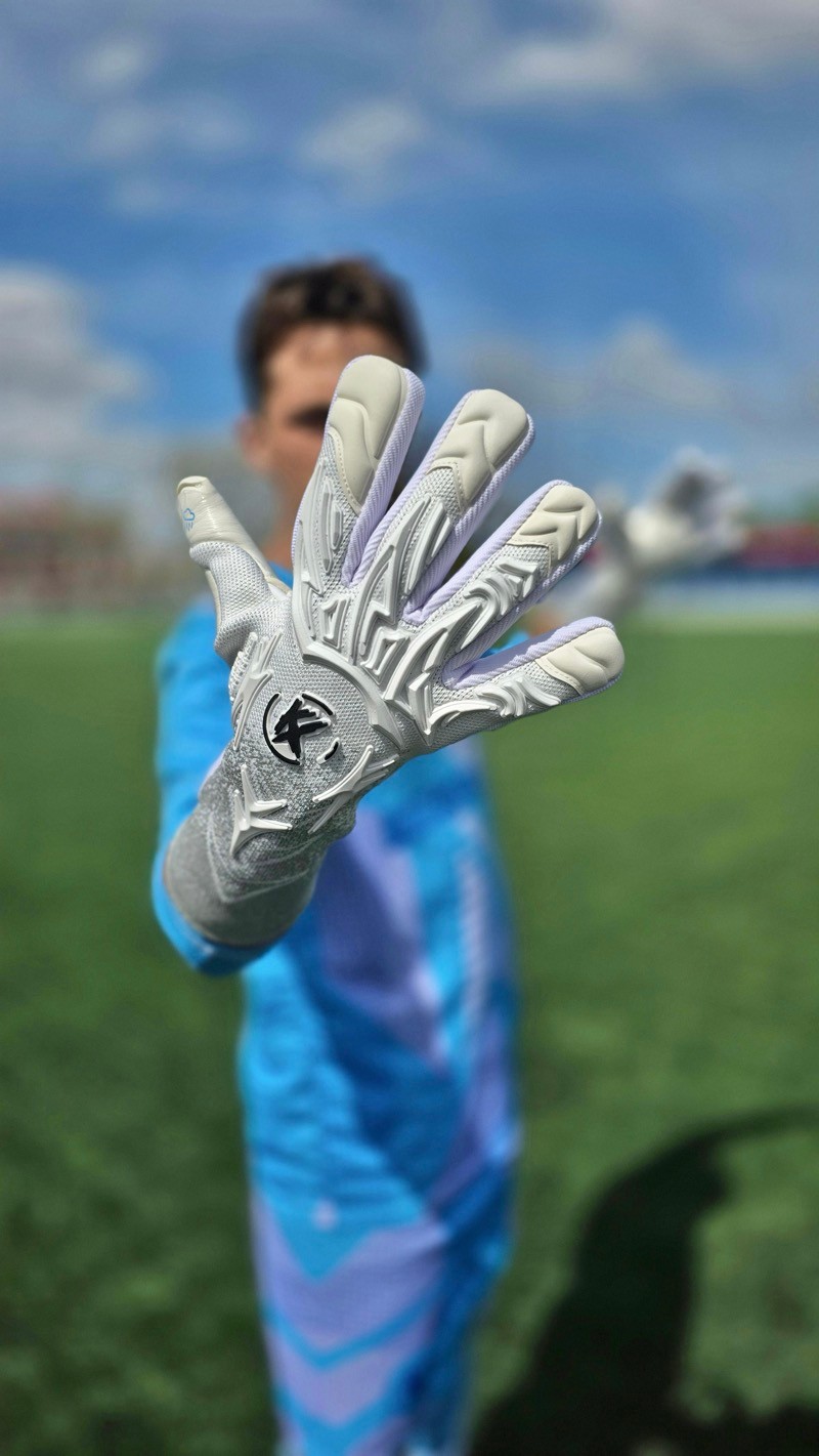 Kx ‘Volf’ Negatif Kesim Profesyonel Maç Eldiveni 🧤 'BEYAZ'