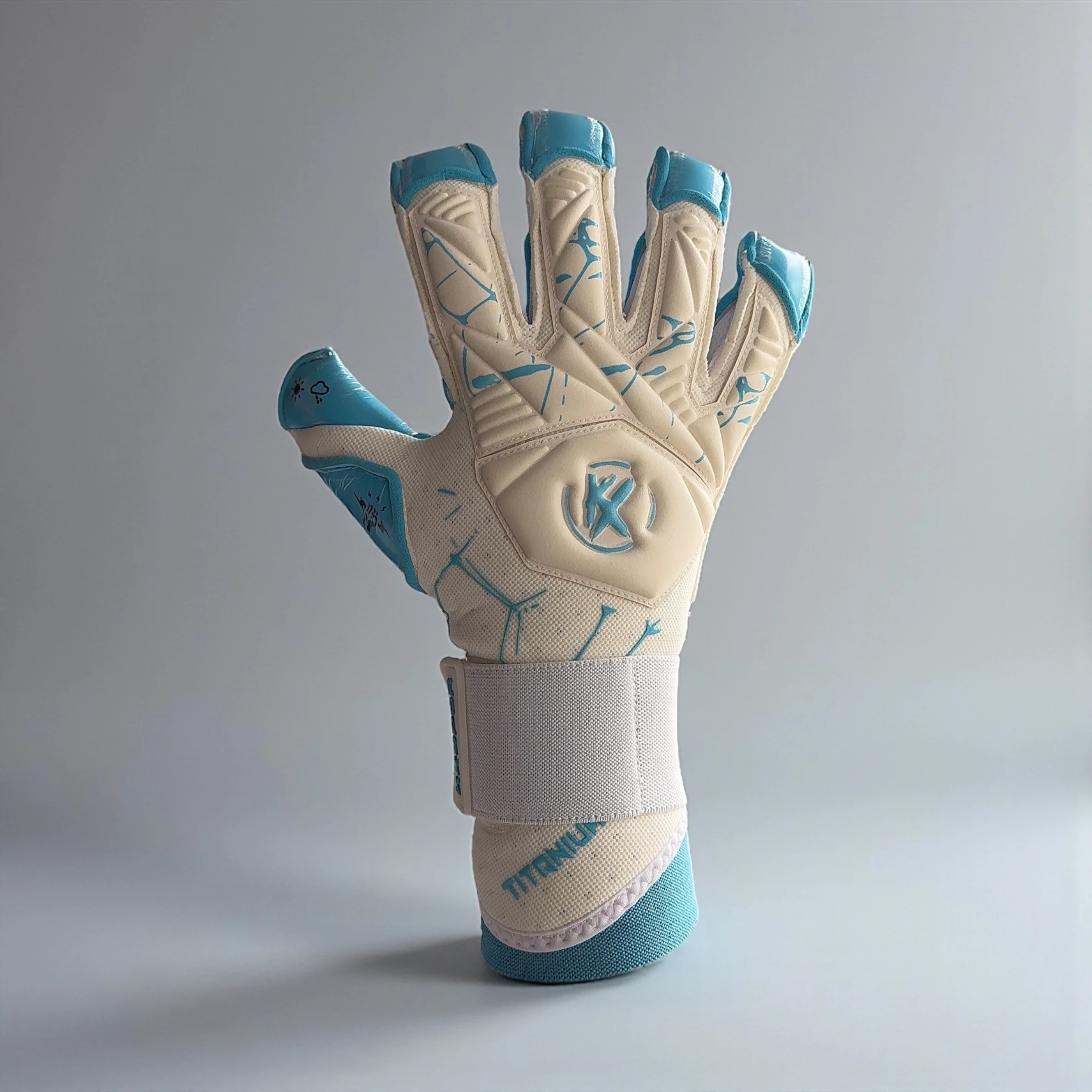 Kx ‘TİTANİUM’ Profesyonel Kaleci Eldiveni