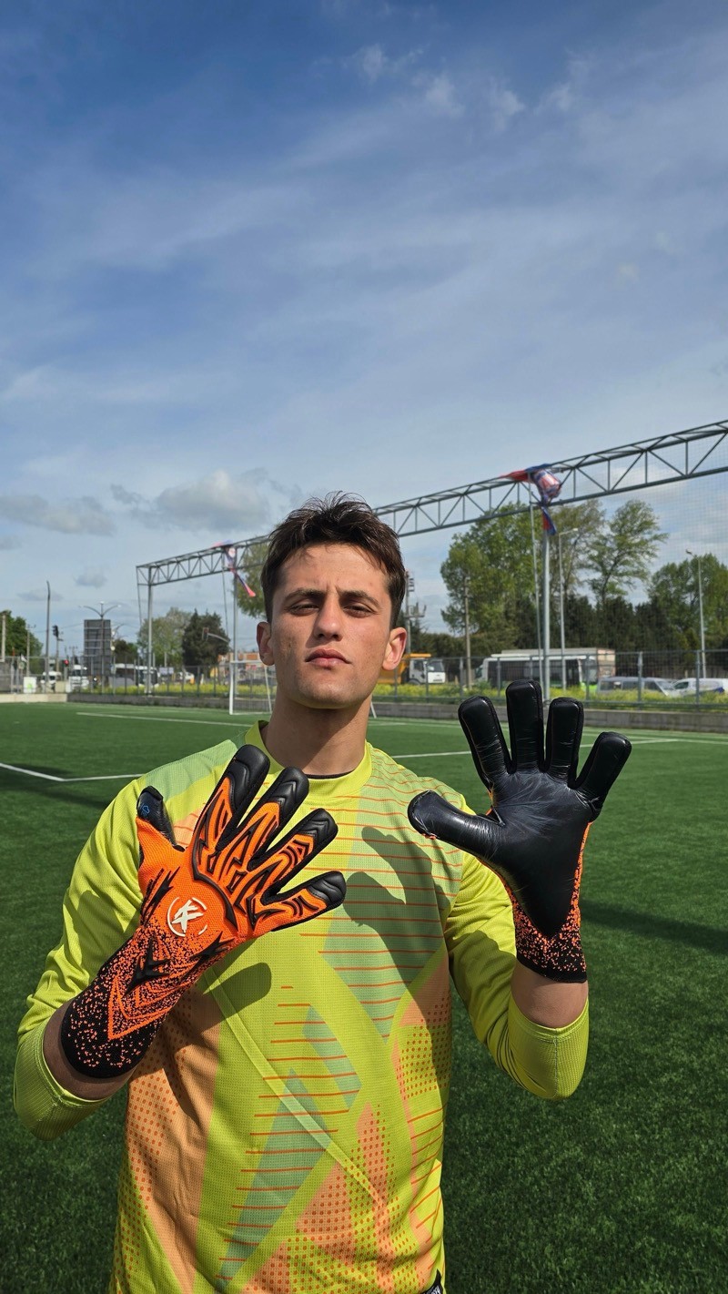 Kx ‘Volf’ Negatif Kesim Profesyonel Maç Eldiveni 🧤 'TURUNCU'