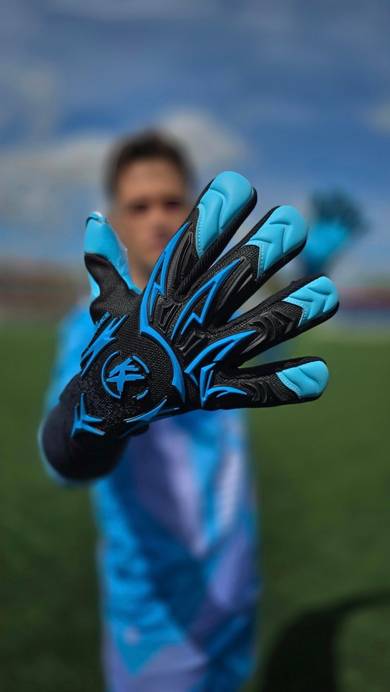 Kx ‘Volf’ Negatif Kesim Profesyonel Maç Eldiveni 🧤 'AQUA'