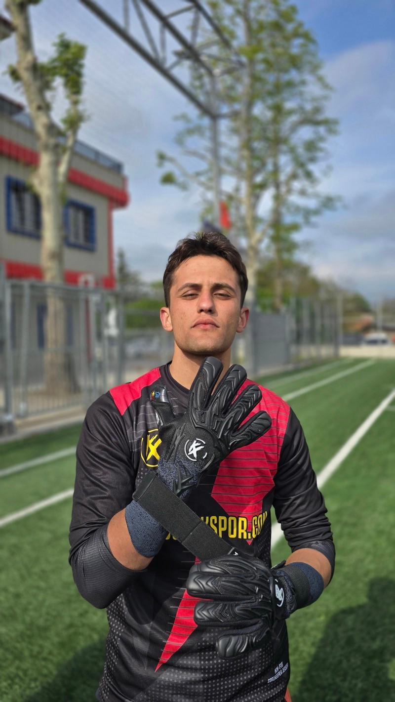 Kx ‘Volf’ Negatif Kesim Profesyonel Maç Eldiveni 🧤 'SIYAH'