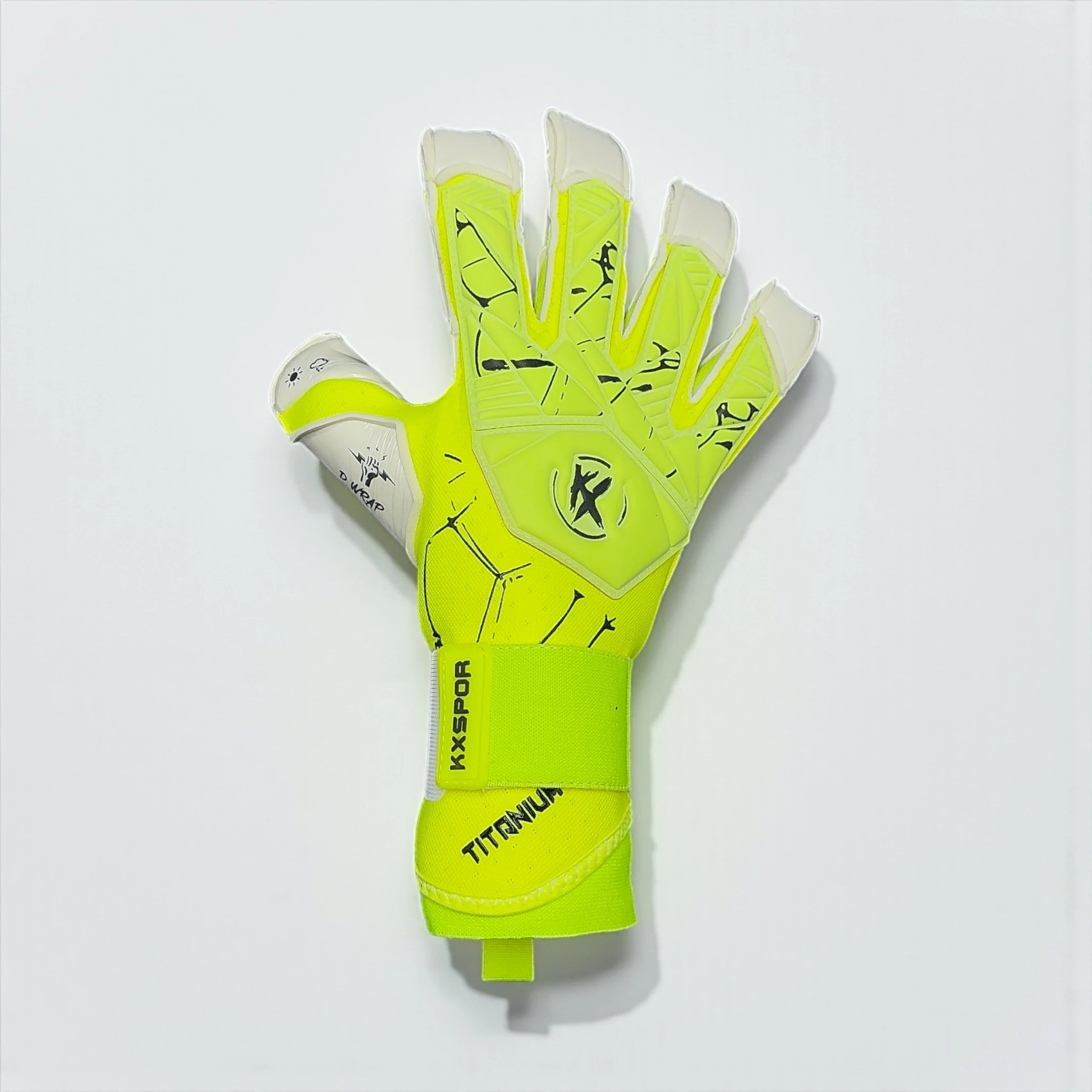 Yeni Kx ‘TİTANİUM’ Profesyonel Kaleci Eldiveni