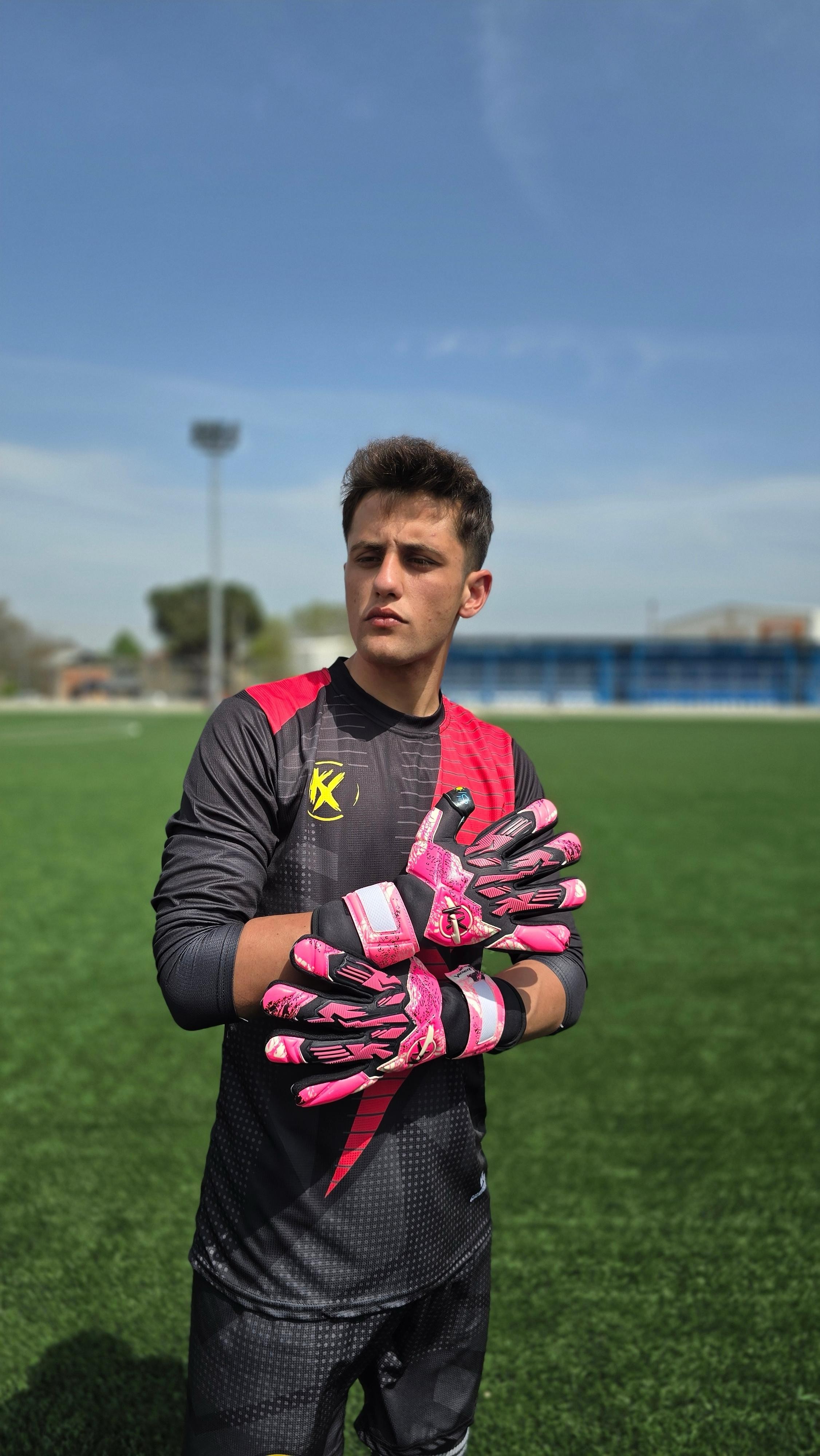 Kx VIPER ‘PINK’ Elite Goalkeeper Gloves