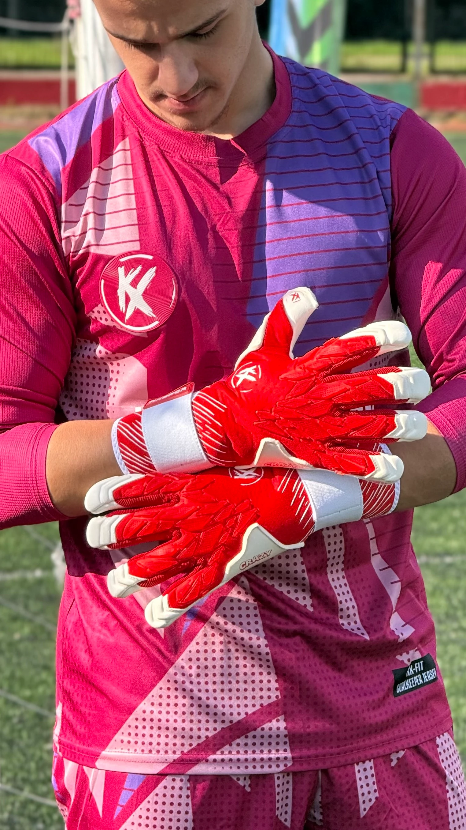 Yeni Kx ‘CRAZY’ Profesyonel Kaleci Eldiveni