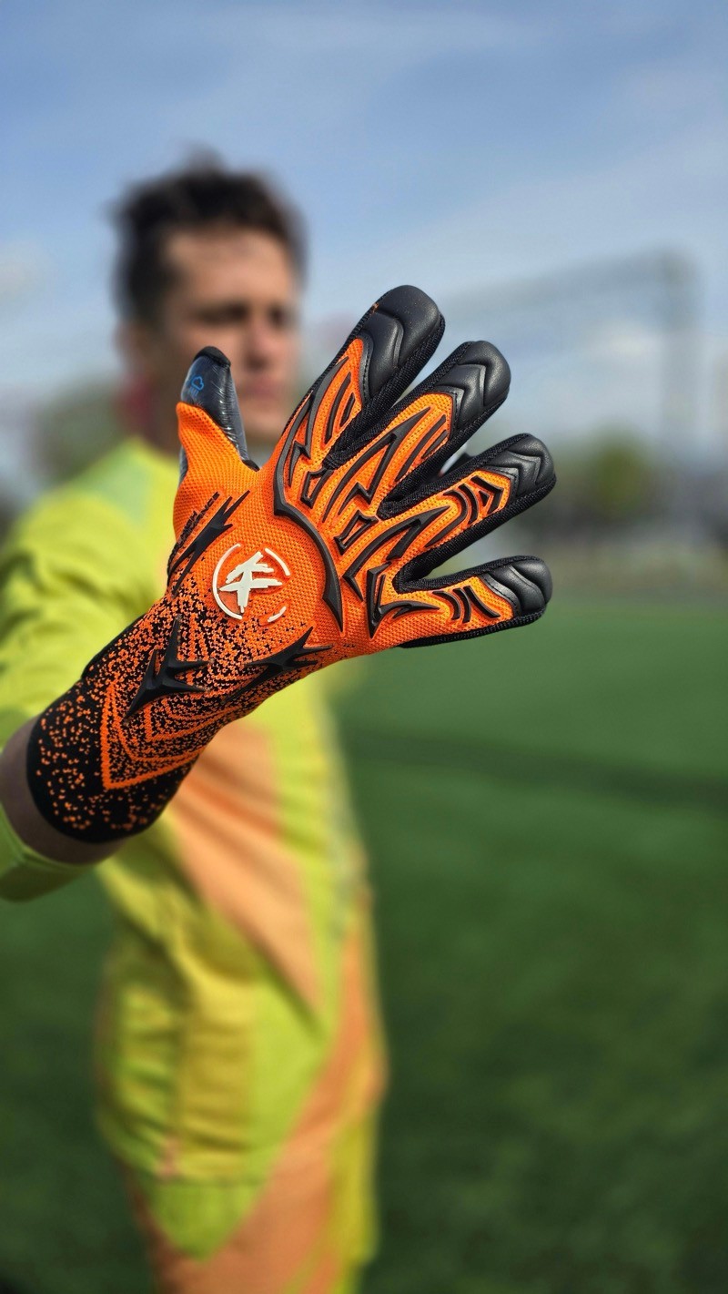 Kx ‘Volf’ Negatif Kesim Profesyonel Maç Eldiveni 🧤 'TURUNCU'