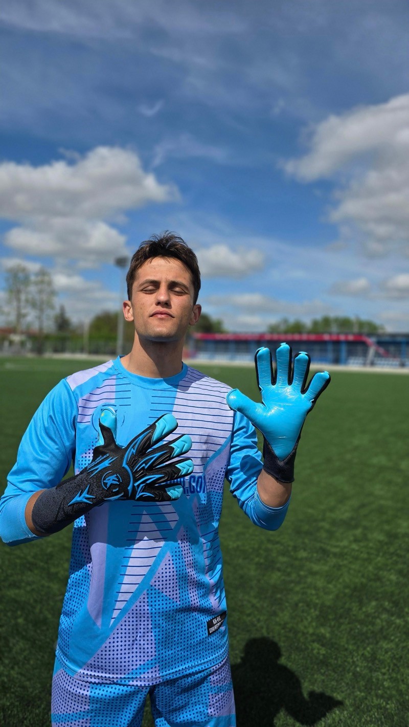 Kx ‘Volf’ Negatif Kesim Profesyonel Maç Eldiveni 🧤 'AQUA'
